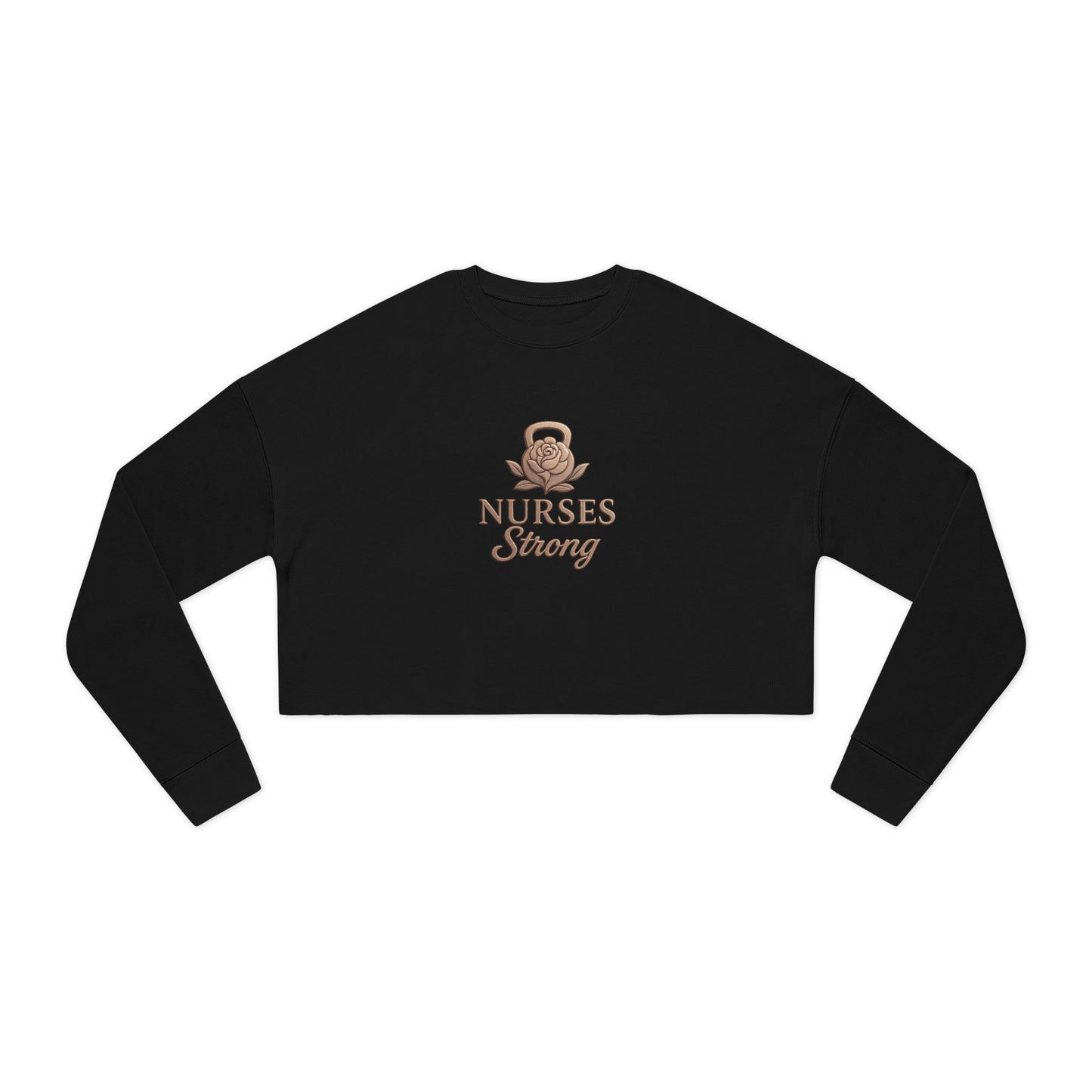 Rose Gold Kettlebell Cropped Top | Casual Wear, Cozy and Stylish