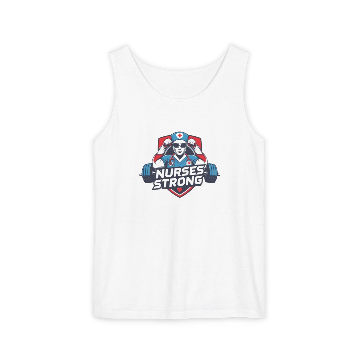 Nurse Strength Tank Top - Perfect Gift for Healthcare Workers, Gym Wear, Motivational Fitness Top, Nursing Appreciation Day, Fitness [...]