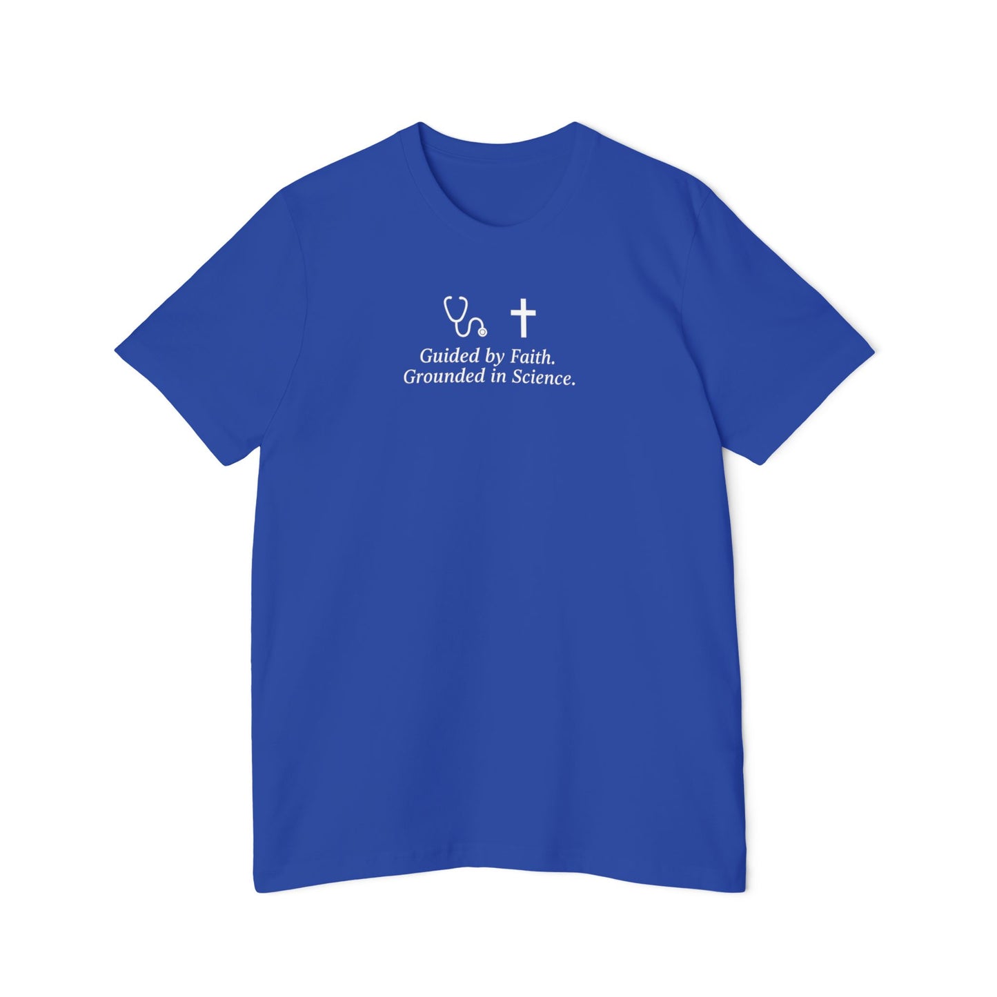 Faith and Science T-Shirt | Casual Wear, USA-Made