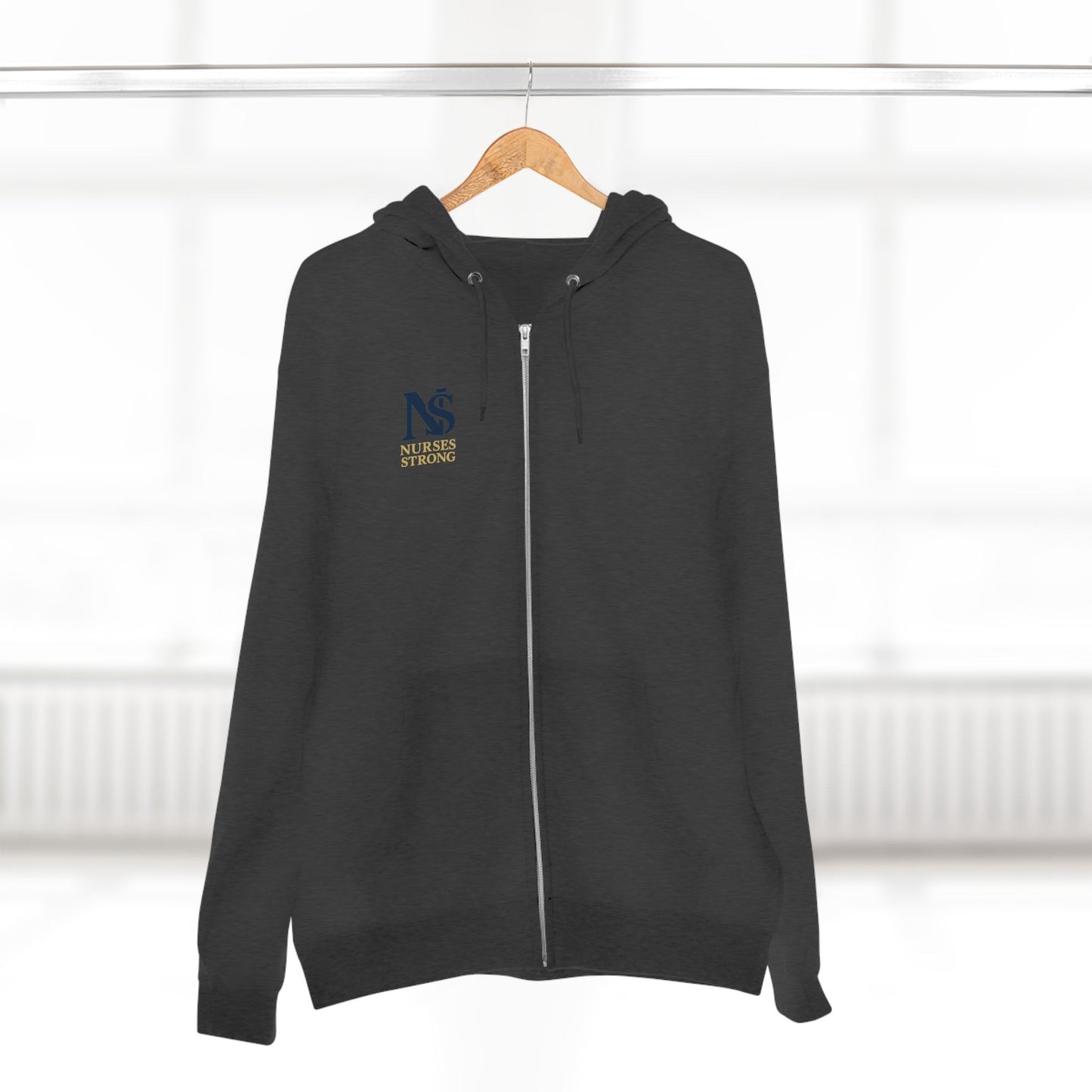 Wolf Pack Stronger Together Unisex Zip Hoodie, Cozy Outfit,