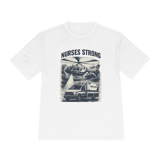 Nurses Strong CC Moisture Wicking Performance Tee