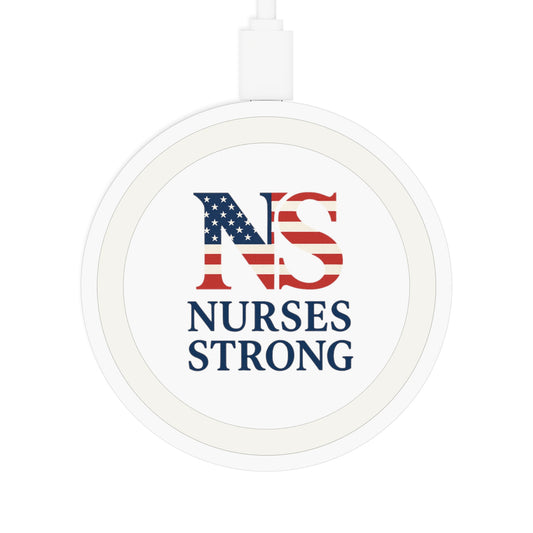 RWB Charging Pad, Gift for Nurses, Quake Phone Charger, Strong Nursing Support, Medical Professional Accessories