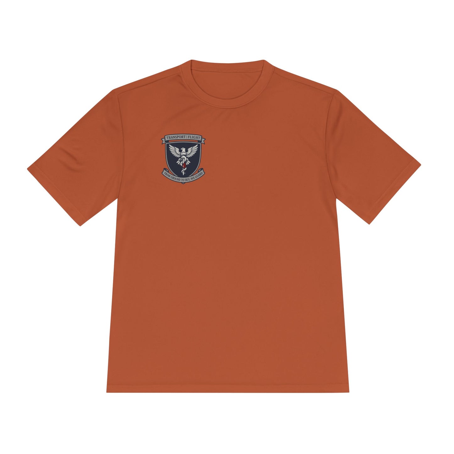 Transport/Flight Moisture Wicking Tee - Comfortable Athletic Shirt, Fitness Wear, Active Lifestyle, Sports Apparel, Workout Top