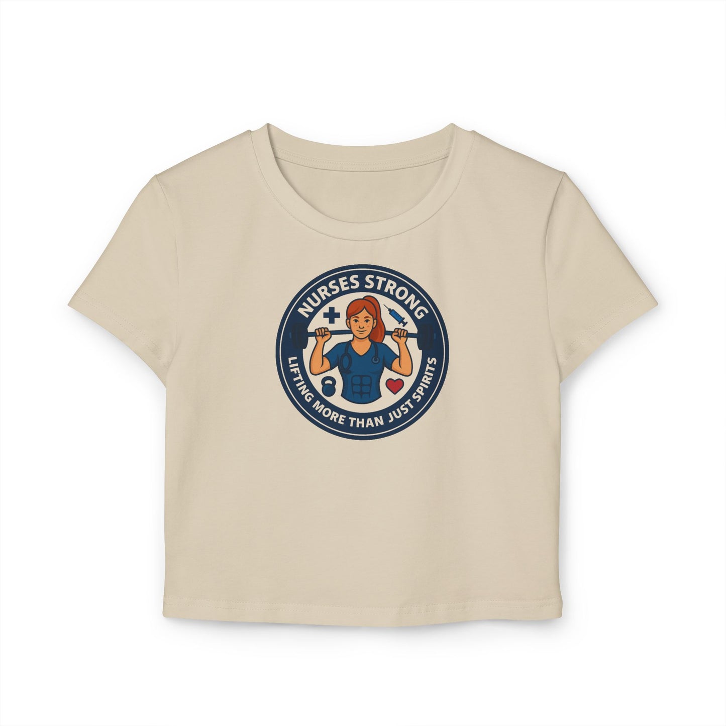 Nurses Strong Baby Tee, Cute Nursing Shirt, Nurse Gift Idea, Healthcare Appreciation Top, Inspirational T-Shirt, Gift for Nurses