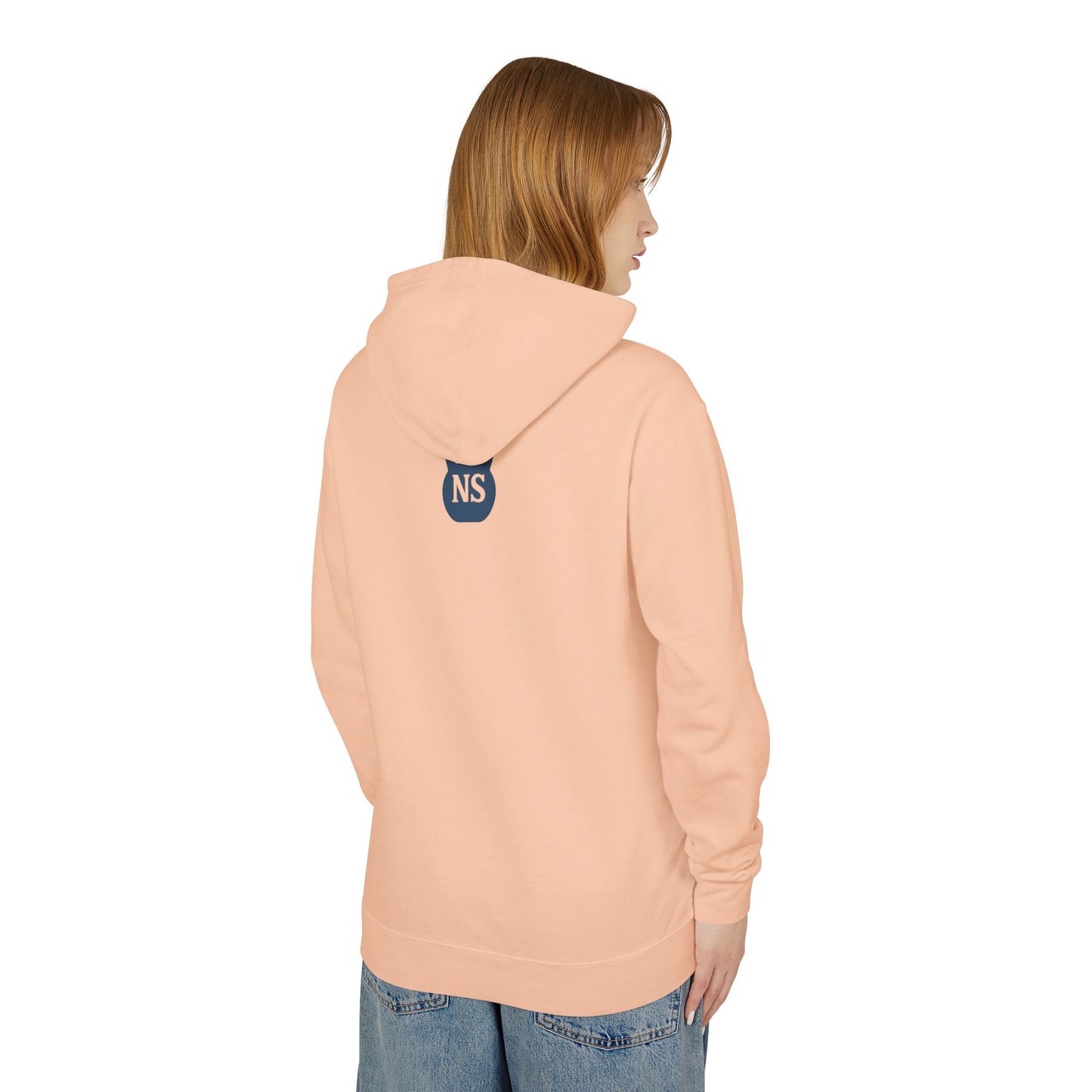 Balance Wellness Design, Cozy Gift for Mindfulness, Lightweight Hooded Sweatshirt, Yoga, Fitness, Relaxation, Self-Care