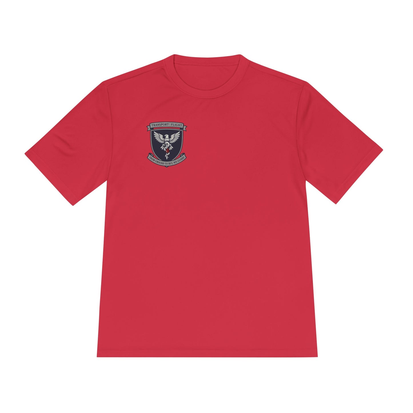 Transport/Flight Moisture Wicking Tee - Comfortable Athletic Shirt, Fitness Wear, Active Lifestyle, Sports Apparel, Workout Top