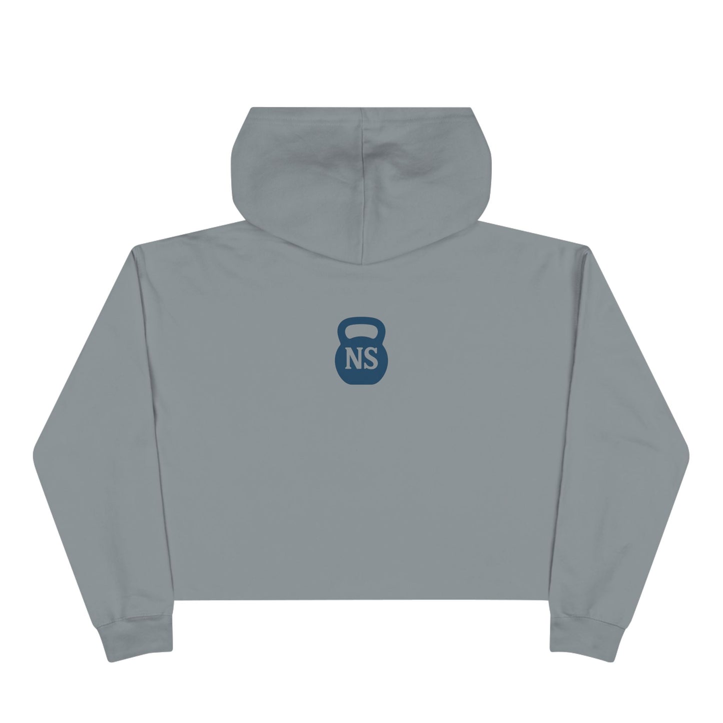 Wellness Crop Hoodie: Balance & Strength, Fitness Apparel