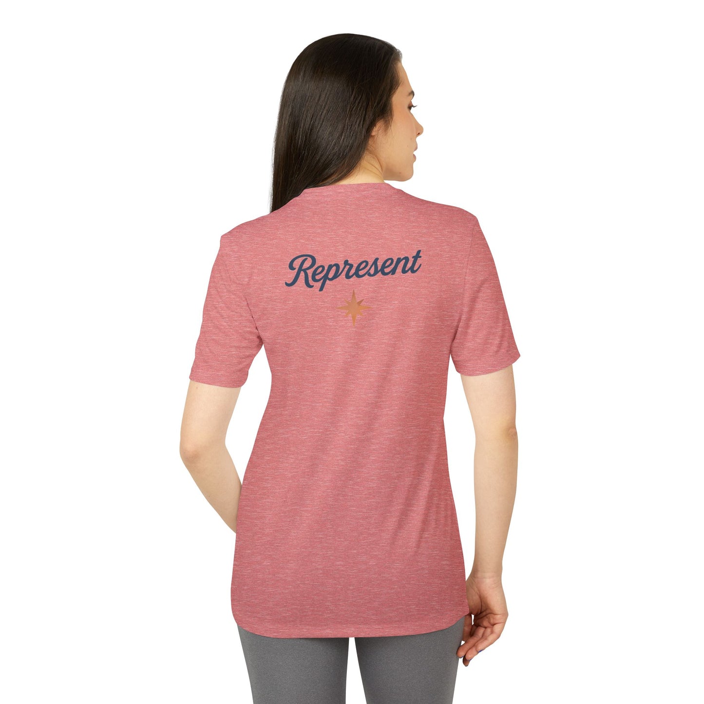 LI Strong NS Adidas Sports Tee, Casual, Activewear, Fitness Gift, Workout Clothing