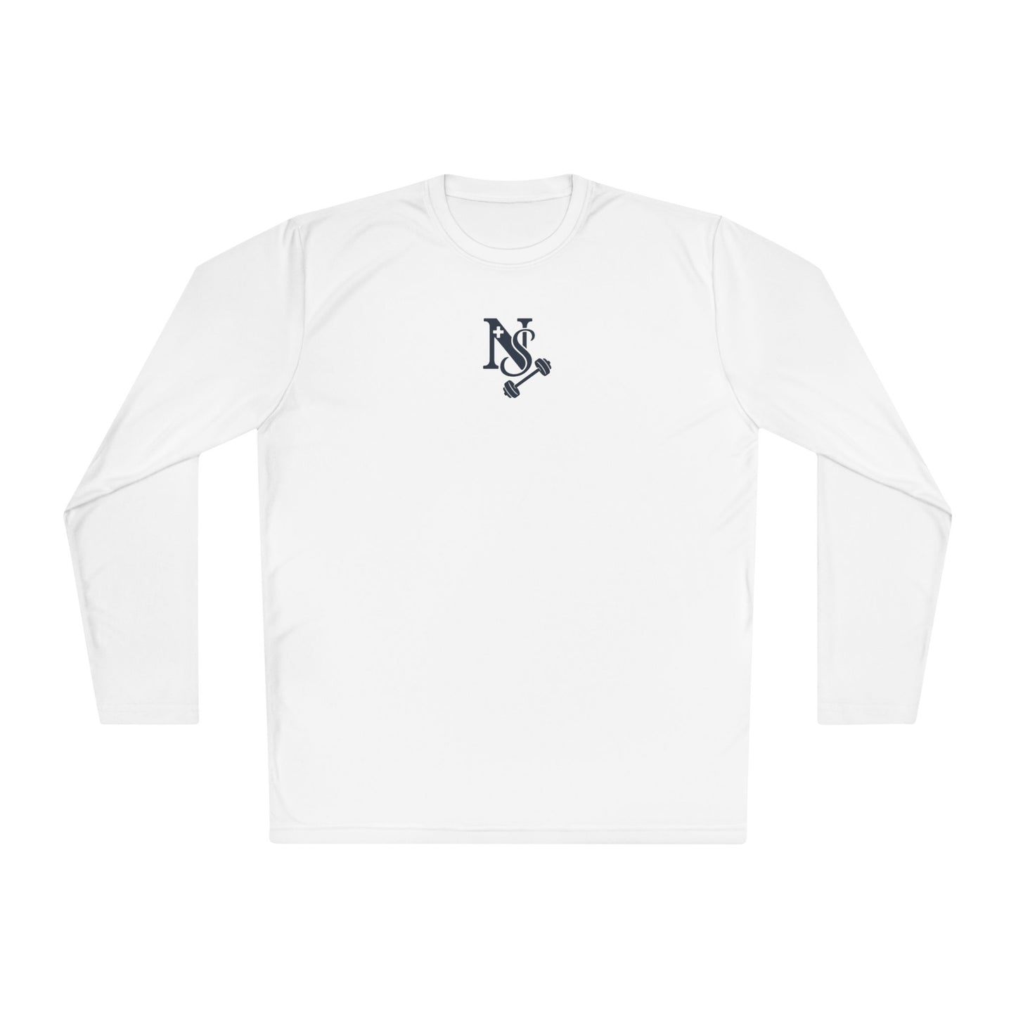 DB Cross Fitness Long Sleeve Tee, Gym Shirt, Workout Apparel, Weightlifting Top, Casual Sportswear, Active Lifestyle Clothing
