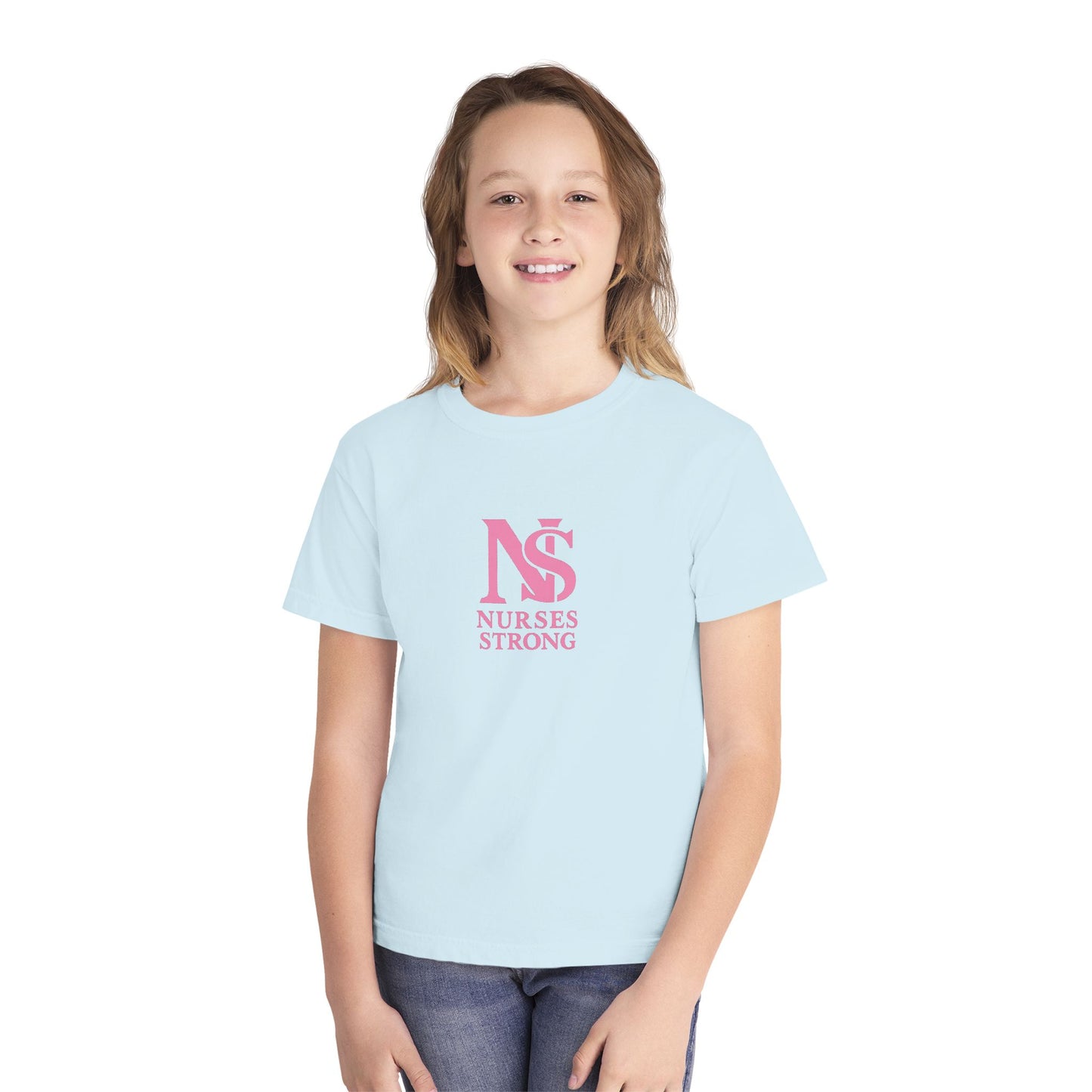 Nurses Strong Youth Tee, Inspirational Shirt for Future Nurses, Motivational Gift, Medical Student Apparel, Health Care T-Shirt