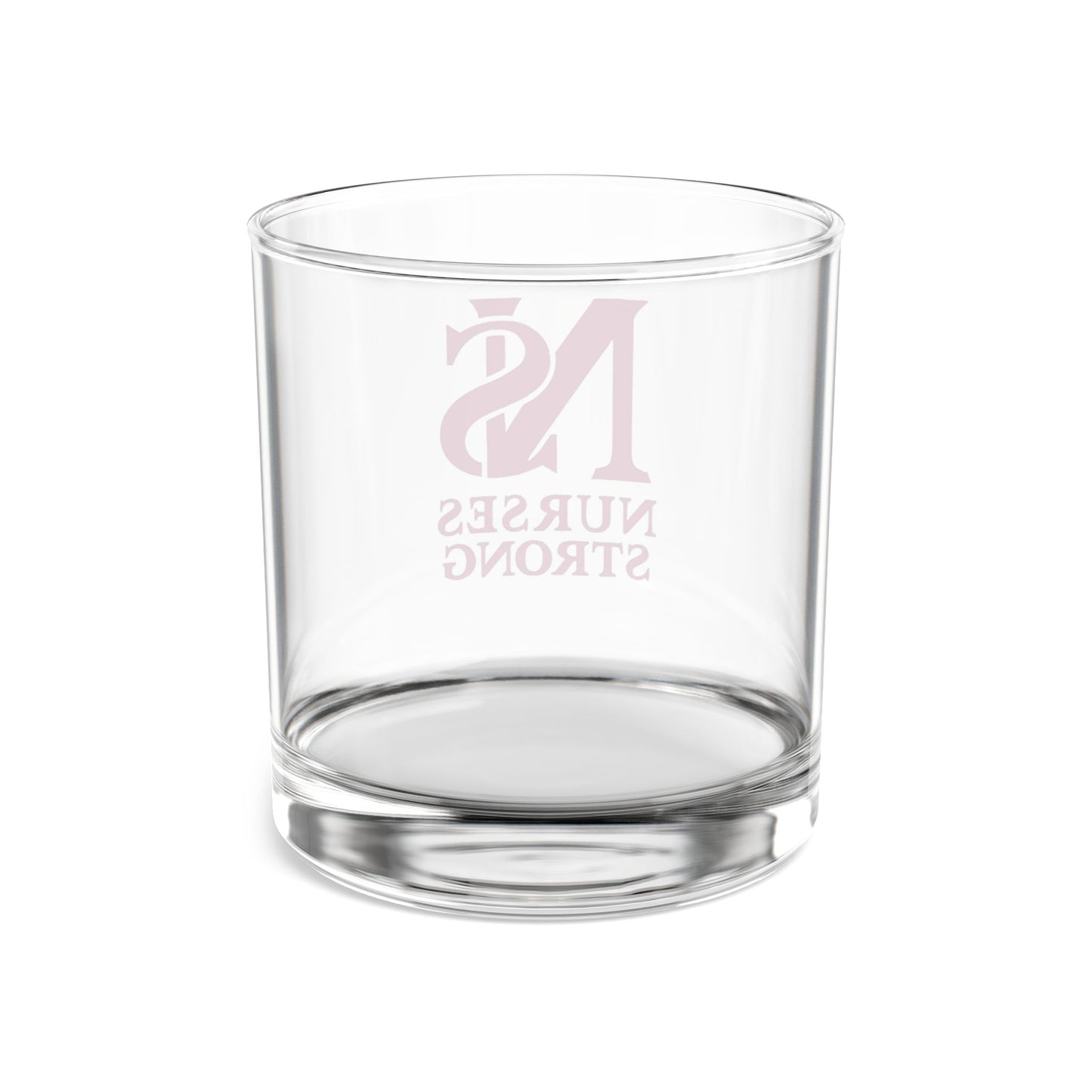 Empowering Nurses Rocks Glass | 10oz Whiskey Tumbler for Celebrations, Gifts for Nurses, Unique Drinkware, Home Bar Decor, Cocktail Glass