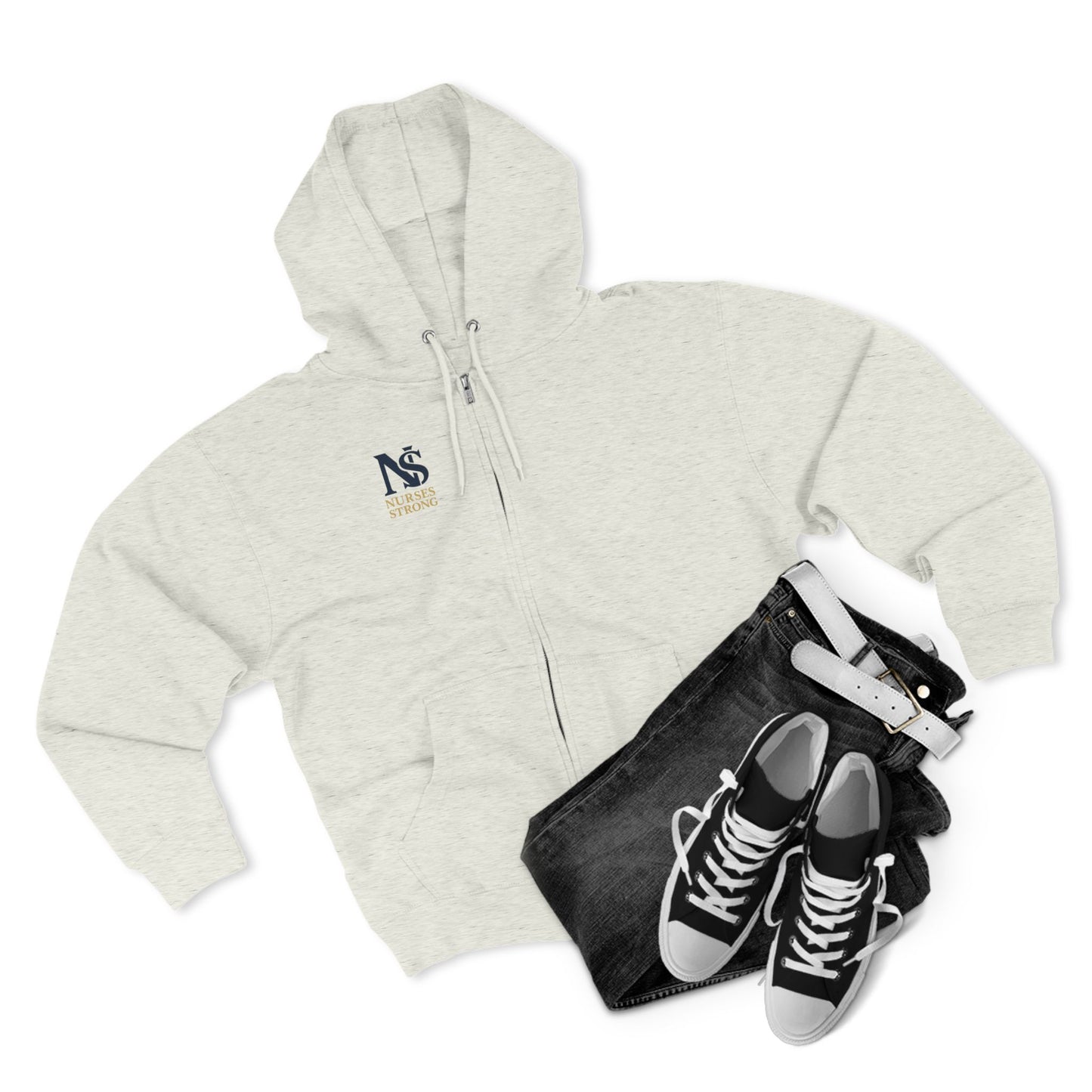 Wolf Pack Stronger Together Unisex Zip Hoodie, Cozy Outfit,