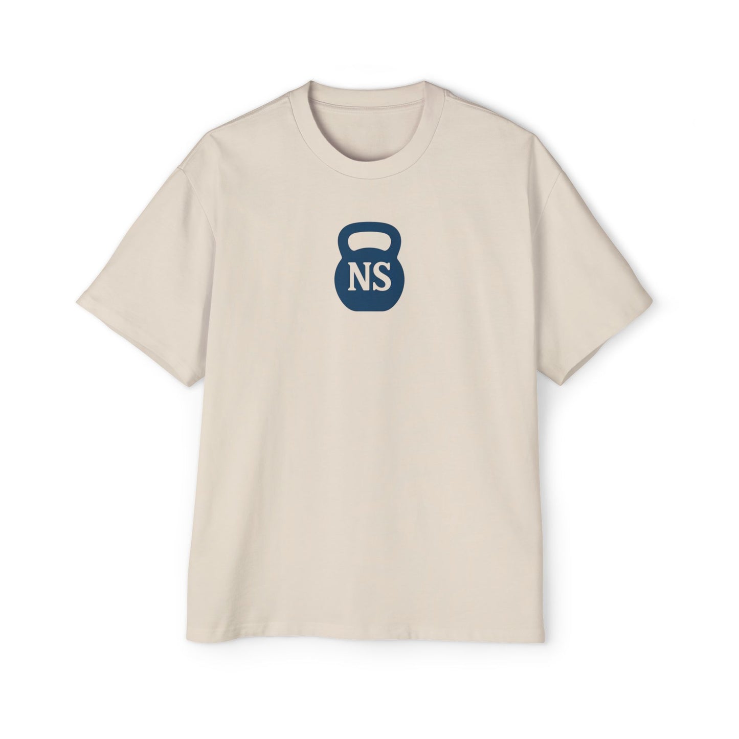 Back the Blue Men's Heavy Oversized Tee, Casual Streetwear Tee