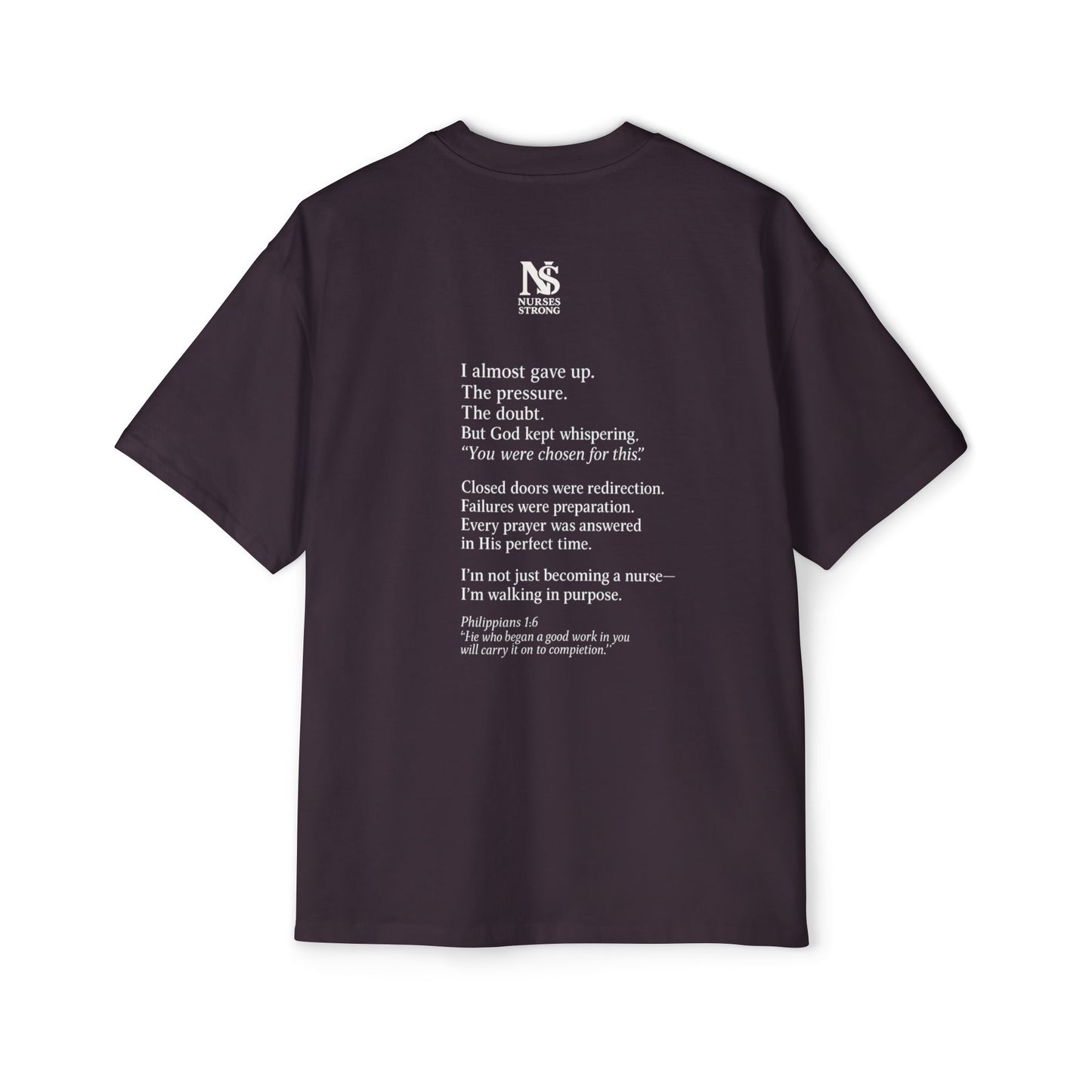 Guided by Faith, Men's Heavy Oversized Tee - Relaxed Casual Vibes, Everyday Wear,