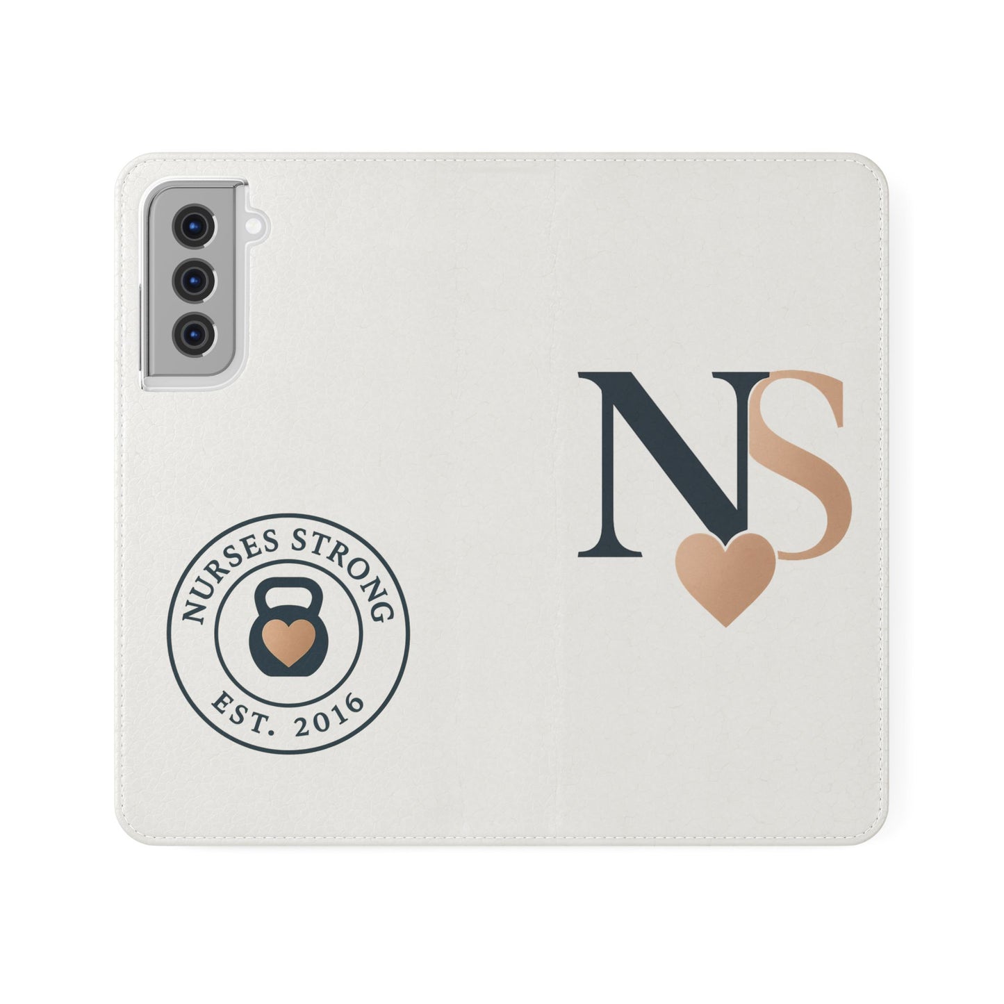 Navy Rose NS  Flip Case | Phone Accessory for Healthcare Workers | Gift for Nurses | Stylish & Functional | Durable Phone Protection