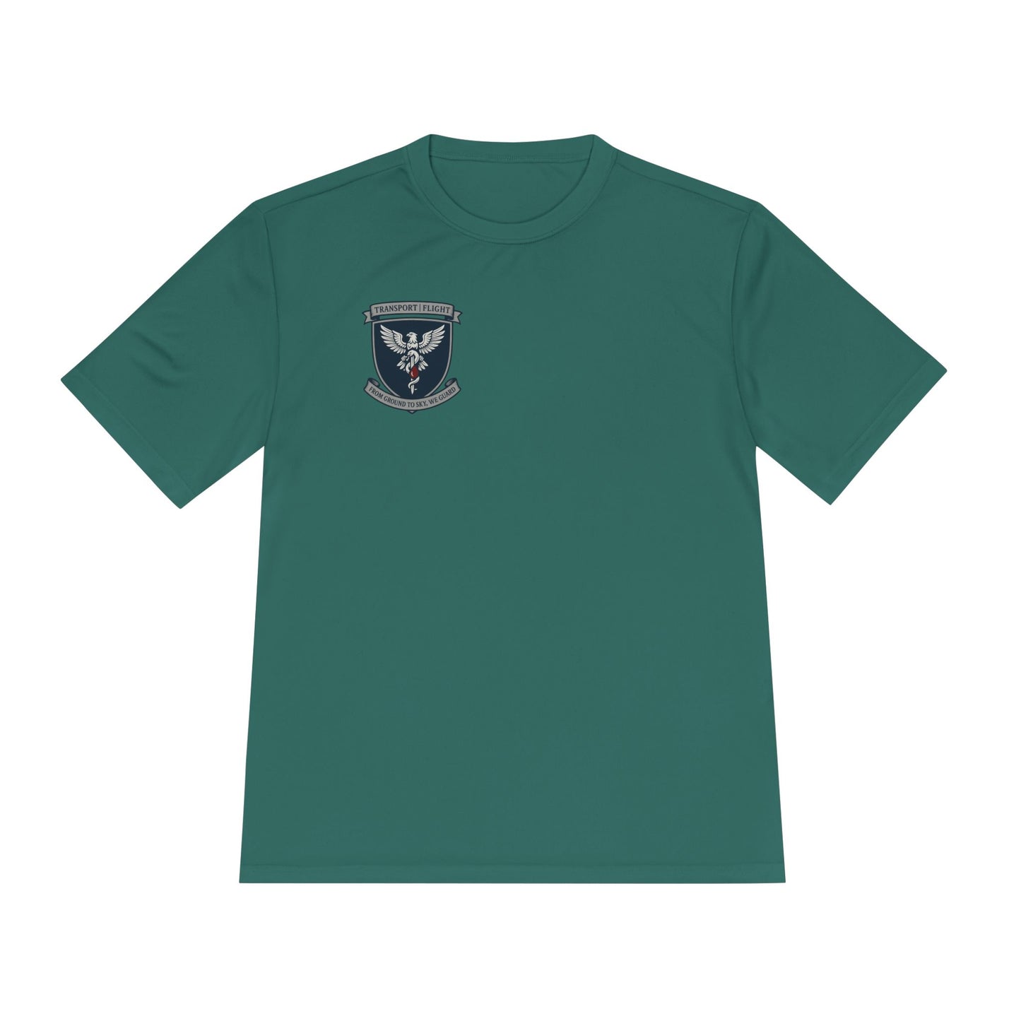 Transport/Flight Moisture Wicking Tee - Comfortable Athletic Shirt, Fitness Wear, Active Lifestyle, Sports Apparel, Workout Top