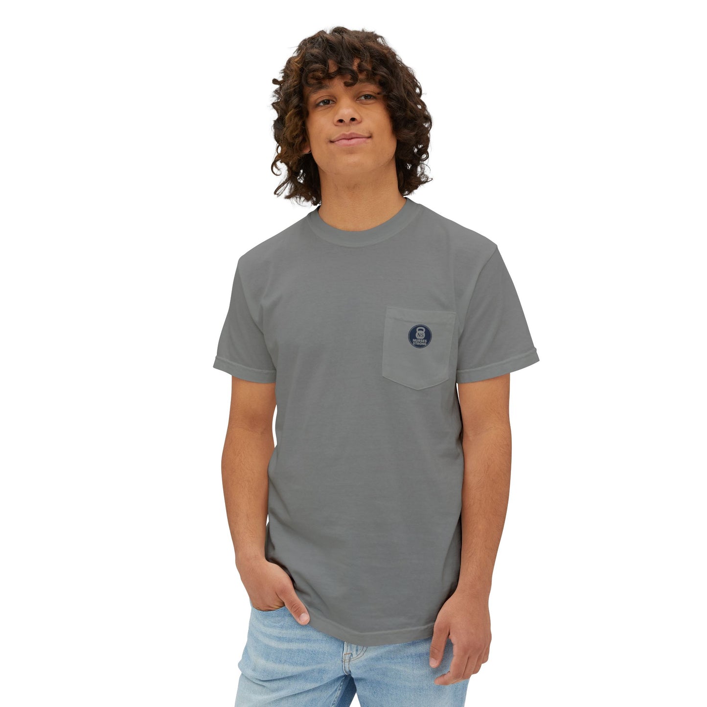 Garment-Dyed Pocket T-Shirt, Casual Tee, Everyday Wear, Gift for Him/Her, Relaxed Style, Summer Top
