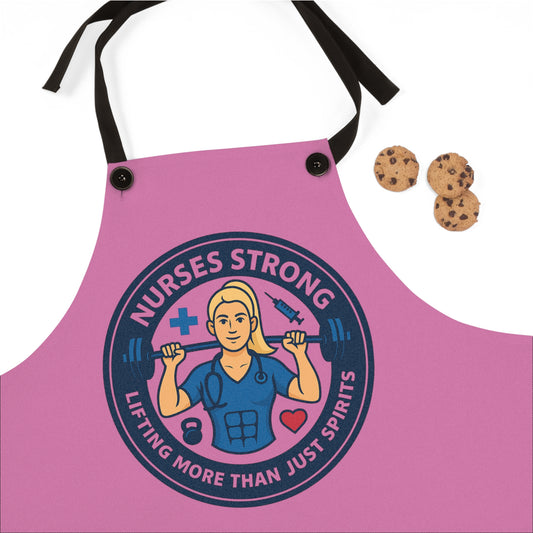 Nurse's Strong Apron, Kitchen Gift for Nurses, Cooking Apron, Funny Nurse Gift, Nurse Appreciation, Healthcare Love