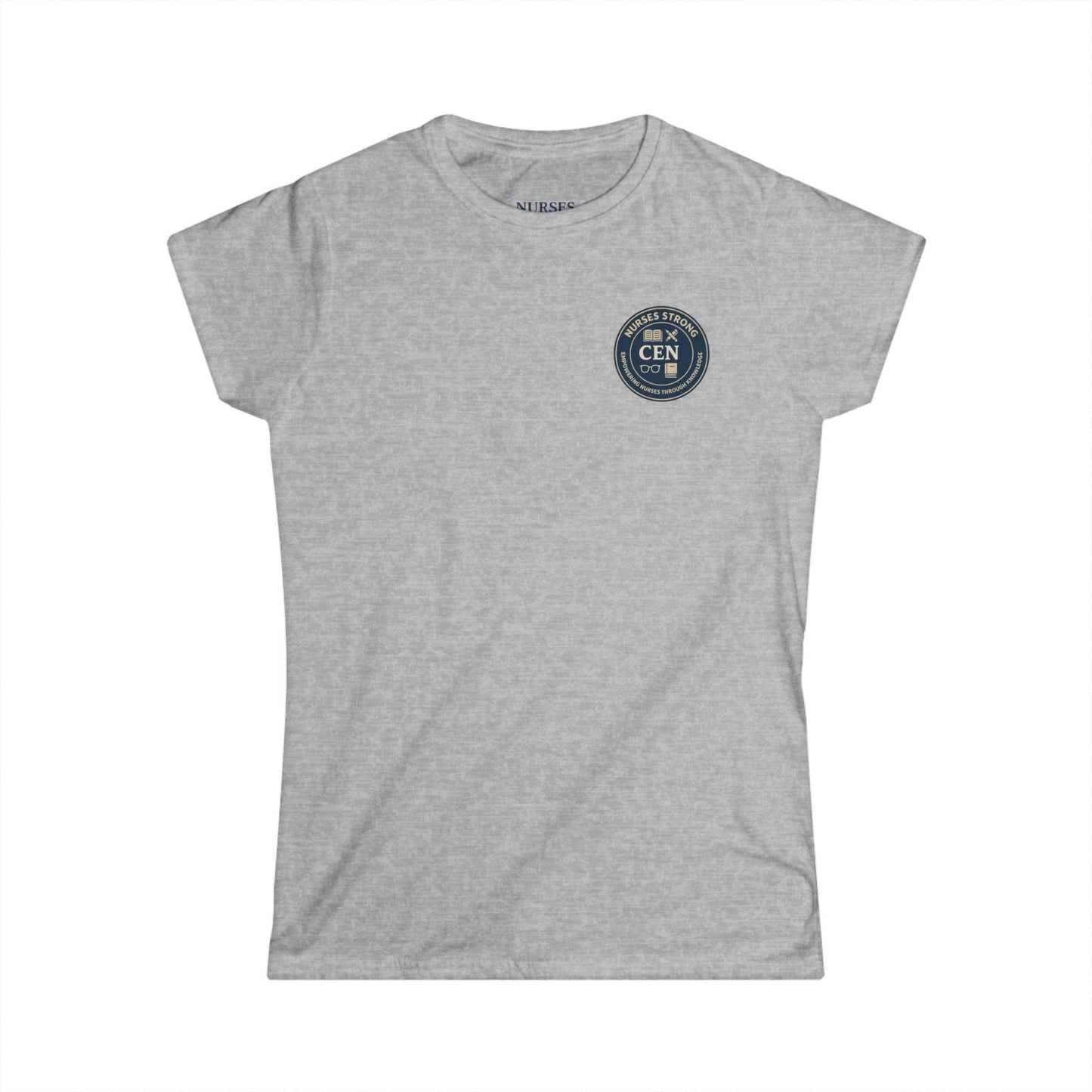 CEN Women's Graphic Tee, Casual Wear, Fitness Apparel, Everyday T-Shirt, Gift for Her, Holiday Gift