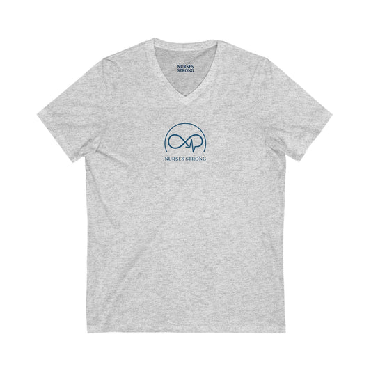 Infinity V-Neck Tee for Casual Wear