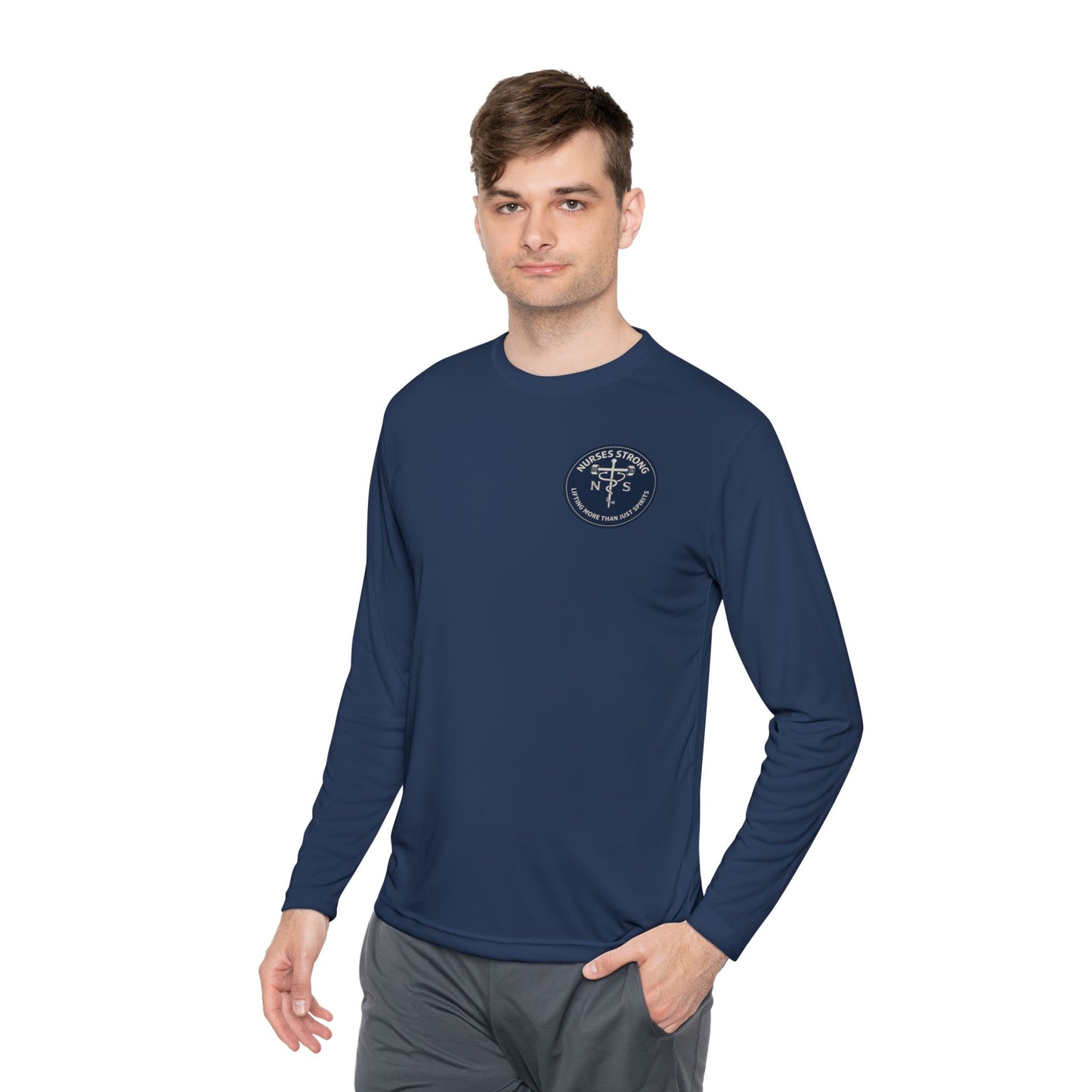 Unisex Nurses Strong Long Sleeve Tee | Comfortable Tee, Gift for Nurses, Lightweight Shirt, Support Healthcare Workers, Everyday Wear