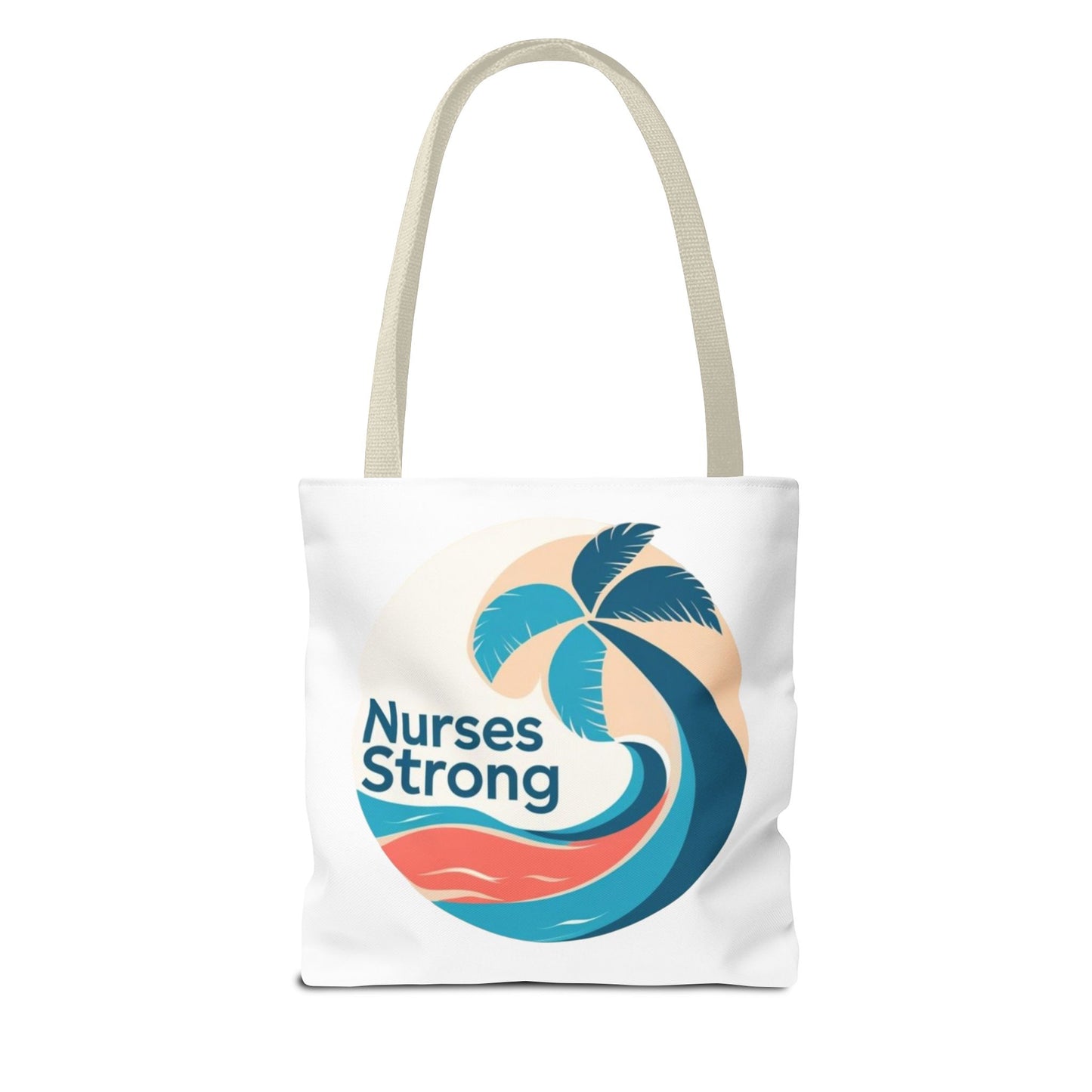 Empowering Nurses Tote Bag - Eco-Friendly, Beach Vibes, Strong Nurse Gifts, Summer Essentials, Nurse Appreciation Bag