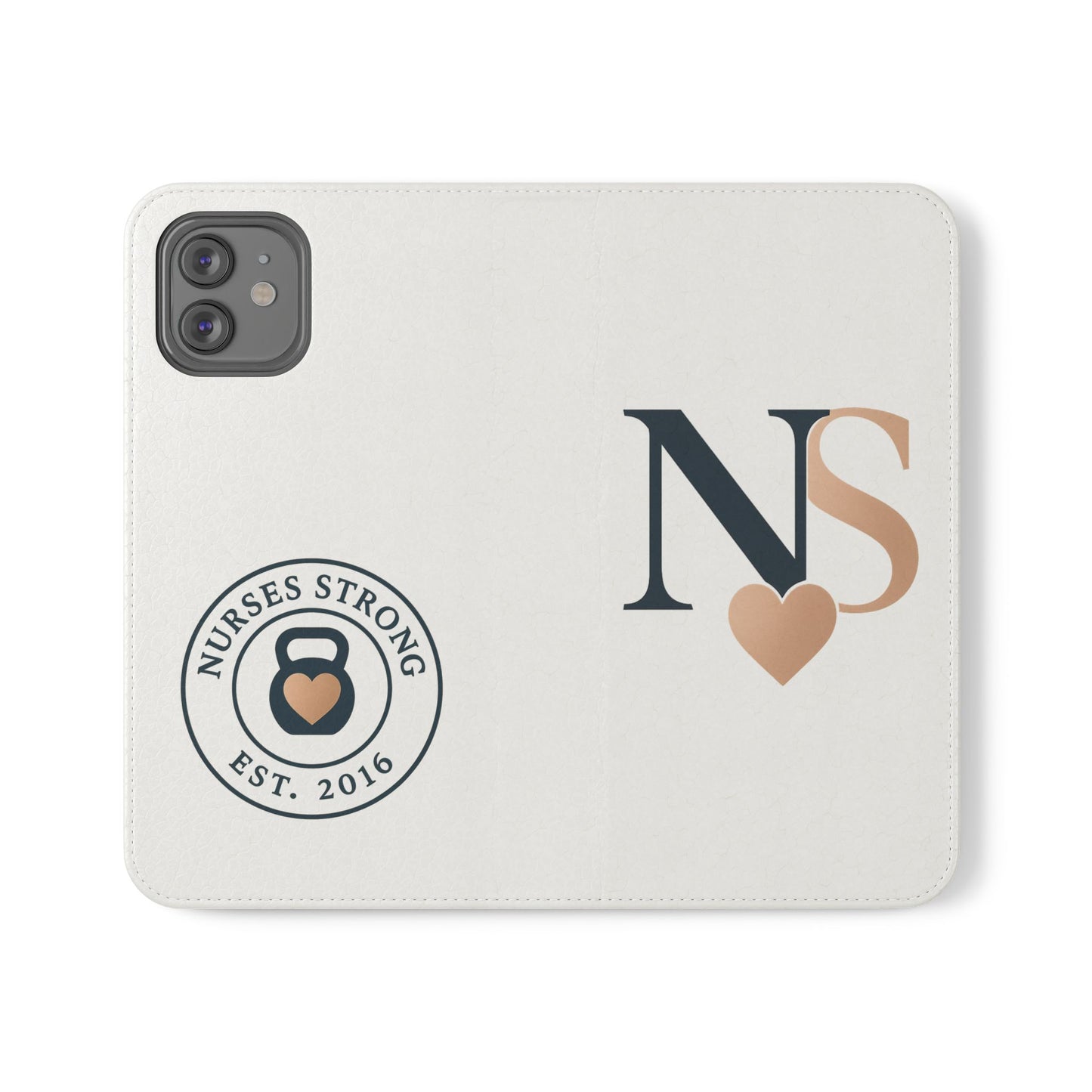 Navy Rose NS  Flip Case | Phone Accessory for Healthcare Workers | Gift for Nurses | Stylish & Functional | Durable Phone Protection