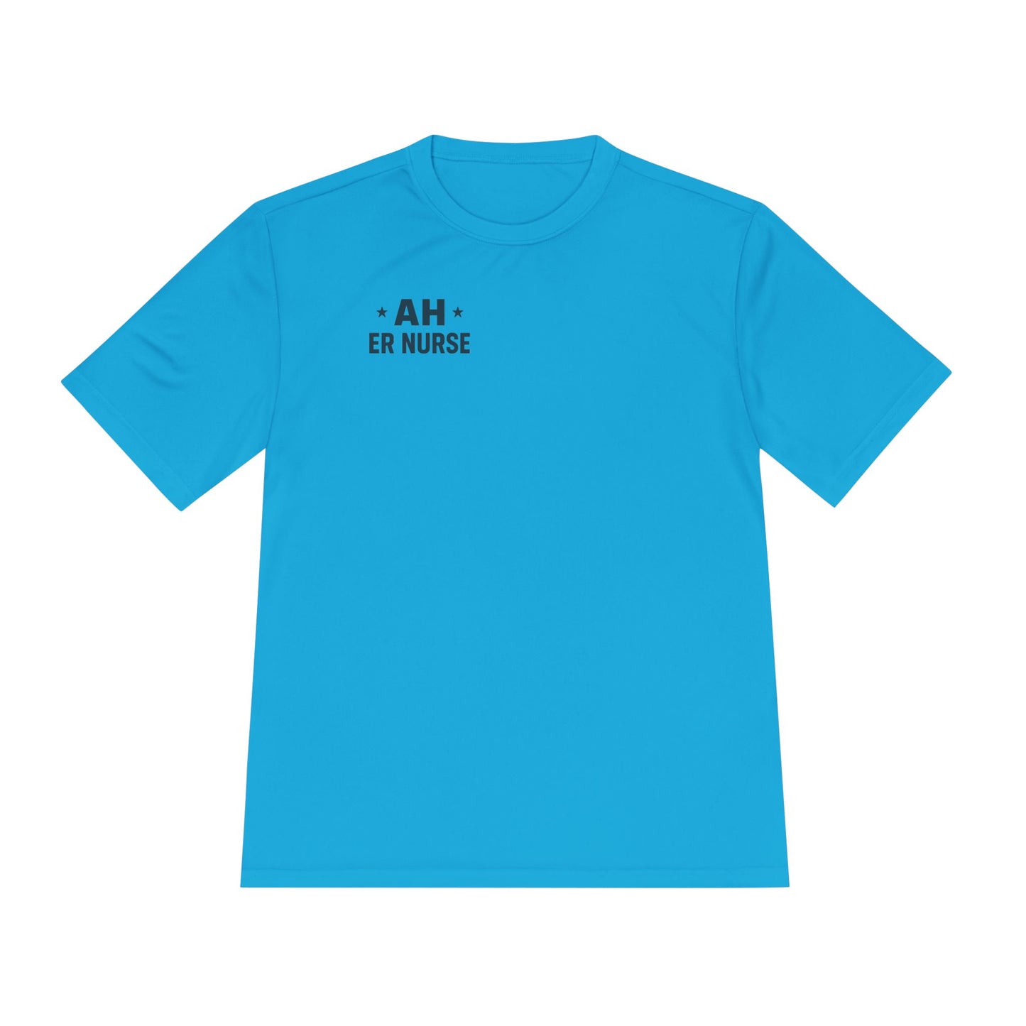 AH ER Moisture-Wicking T-Shirt for Healthcare Workers, Gifts for Nurses, Fitness Shirt, Hospital shirt, Nursing Essentials