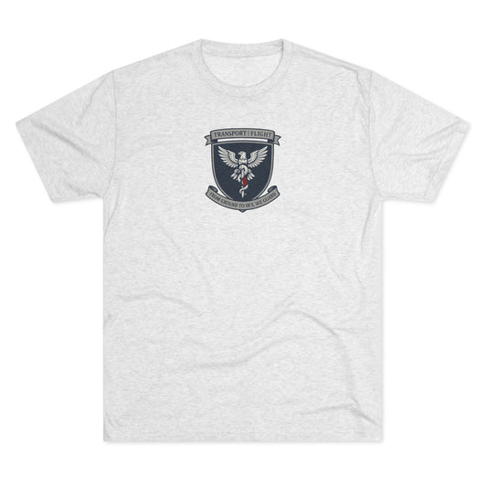 Transport Nurse Tri-Blend Crew Tee, Comfortable Casual T-Shirt, Perfect Gift for Nature Lovers, Adventure Apparel, Everyday Wear