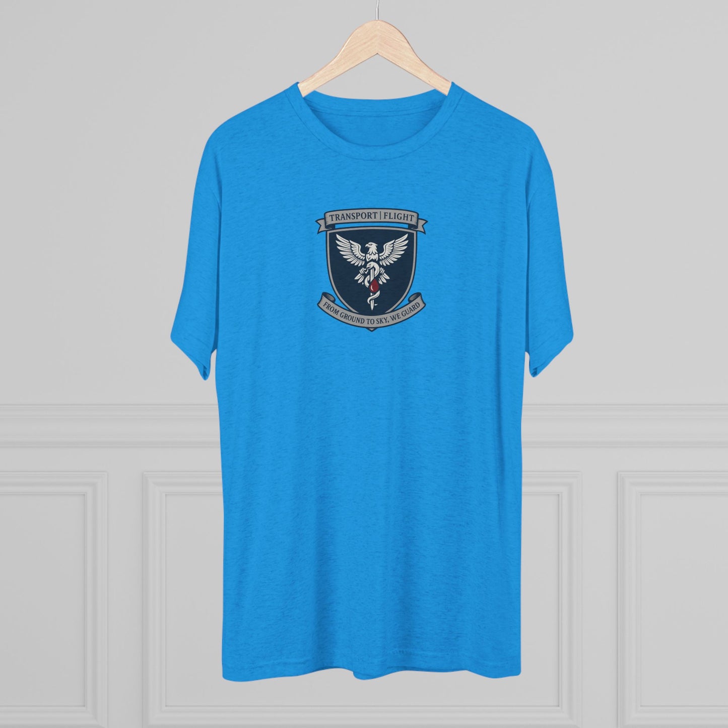Transport Nurse Tri-Blend Crew Tee, Comfortable Casual T-Shirt, Perfect Gift for Nature Lovers, Adventure Apparel, Everyday Wear
