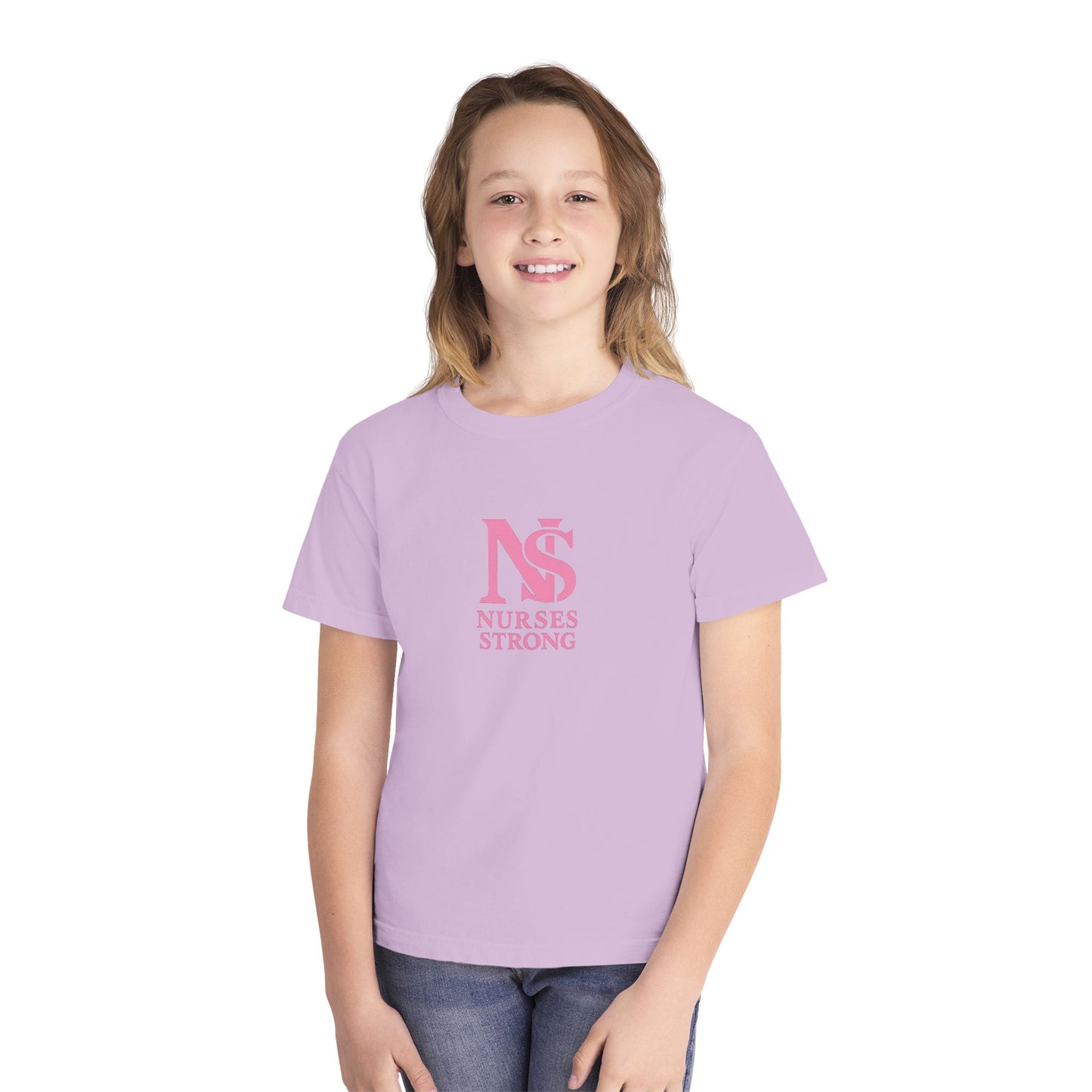 Nurses Strong Youth Tee, Inspirational Shirt for Future Nurses, Motivational Gift, Medical Student Apparel, Health Care T-Shirt