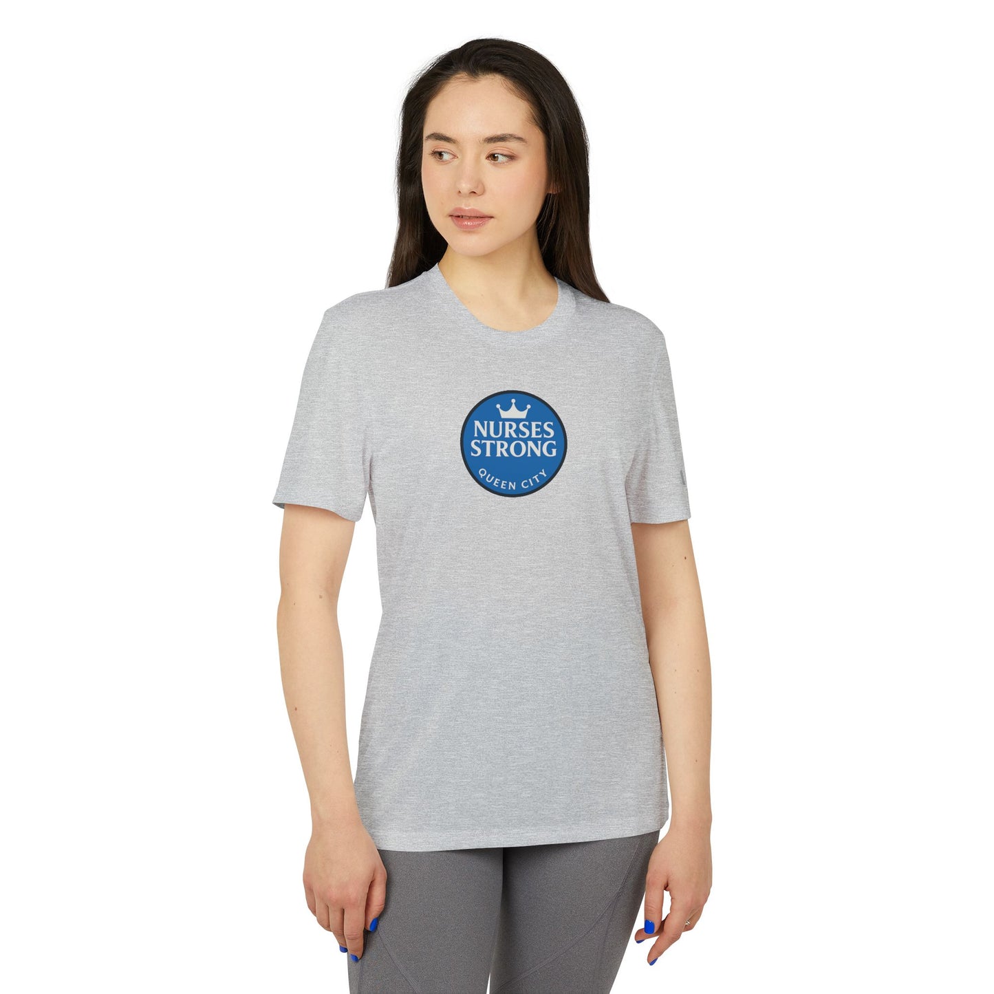 Adidas Queen City NS Sport T-shirt | Athletic Tee, Gifts for Nurses, Fitness Apparel, Casual Wear