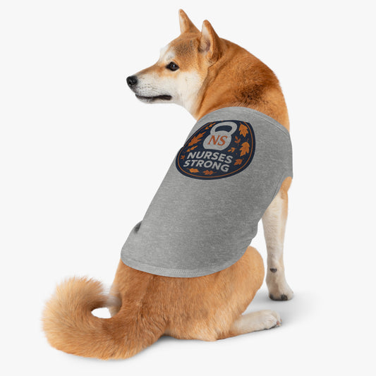 Nursing Pet Tank Top - Nurses Strong Dog Shirt, Pet Apparel, Cute Dog Gift, Dog Lovers, Pet Costume, Fall Fashion