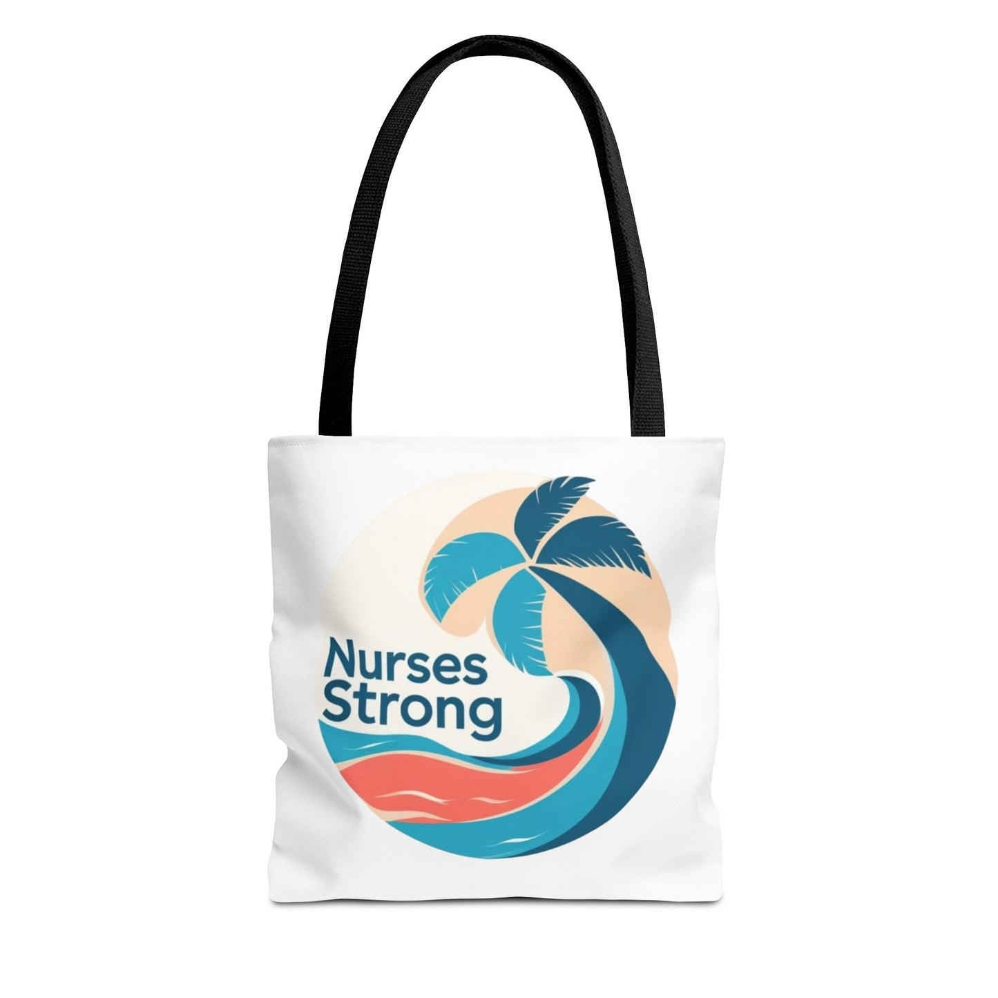 Empowering Nurses Tote Bag - Eco-Friendly, Beach Vibes, Strong Nurse Gifts, Summer Essentials, Nurse Appreciation Bag