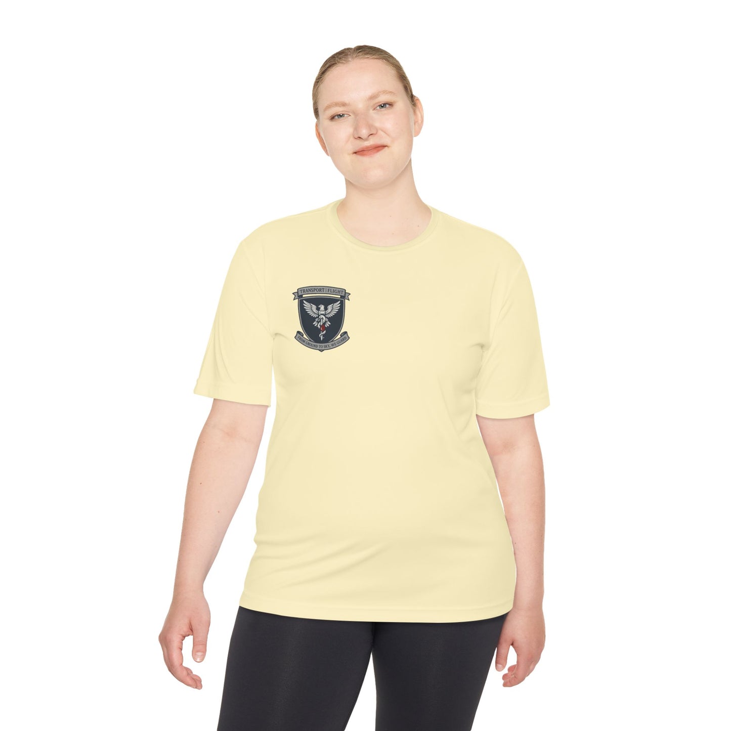 Transport/Flight Moisture Wicking Tee - Comfortable Athletic Shirt, Fitness Wear, Active Lifestyle, Sports Apparel, Workout Top