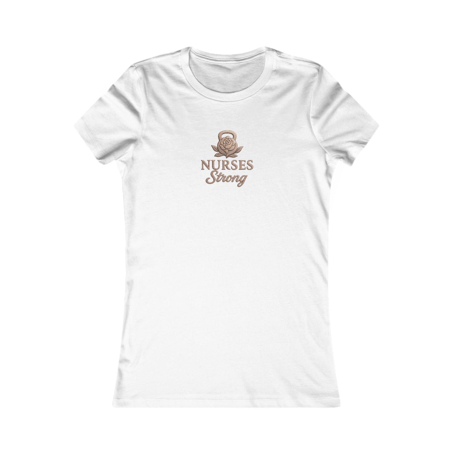 Rose Gold Nurses Strong Tee, Gift for Nurses