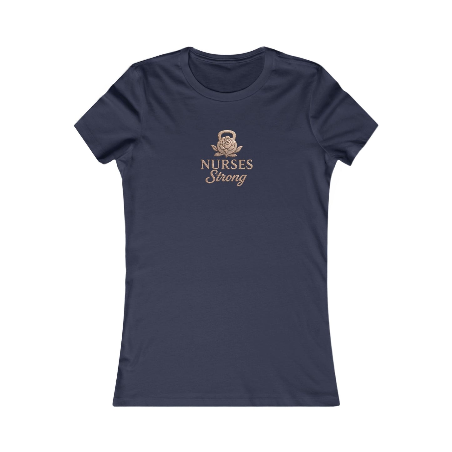 Rose Gold Nurses Strong Tee, Gift for Nurses