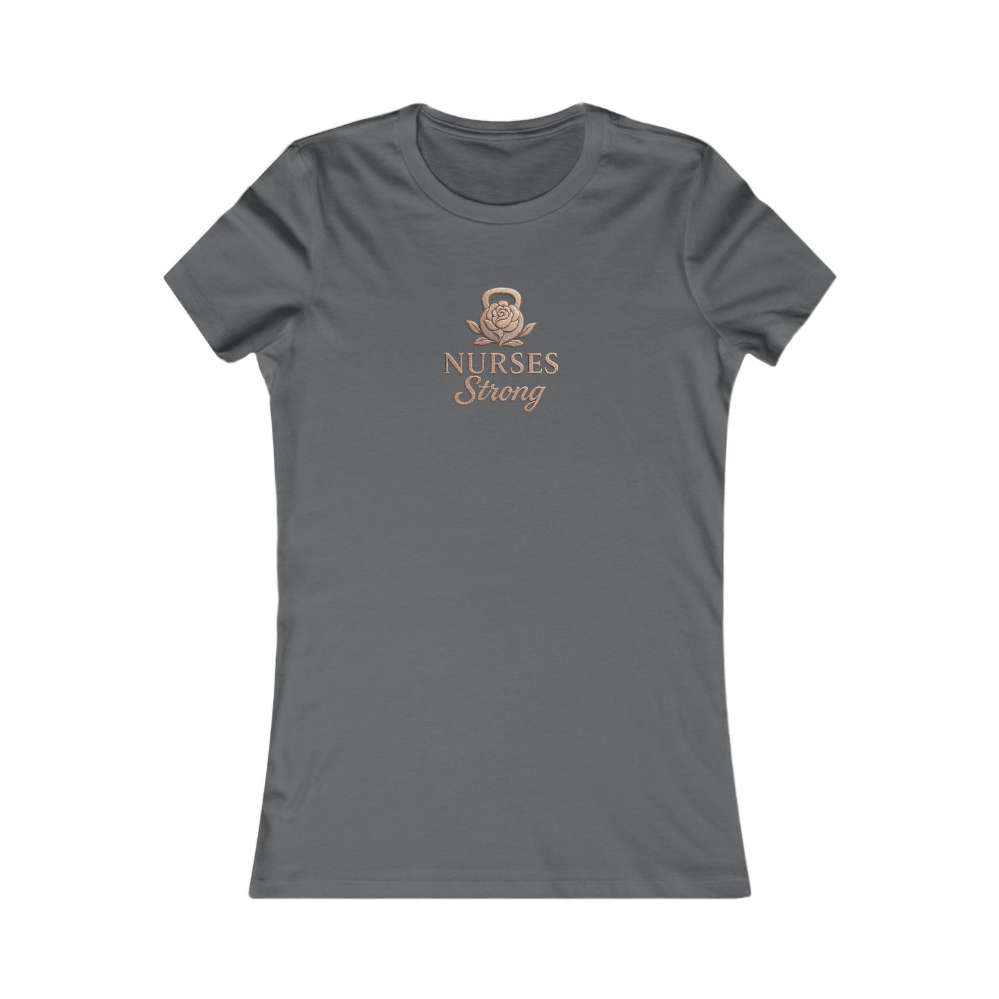 Rose Gold Nurses Strong Tee, Gift for Nurses