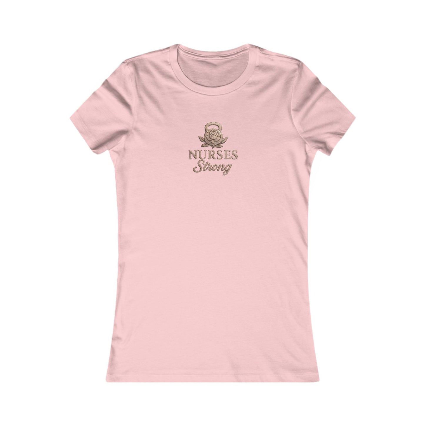 Rose Gold Nurses Strong Tee, Gift for Nurses