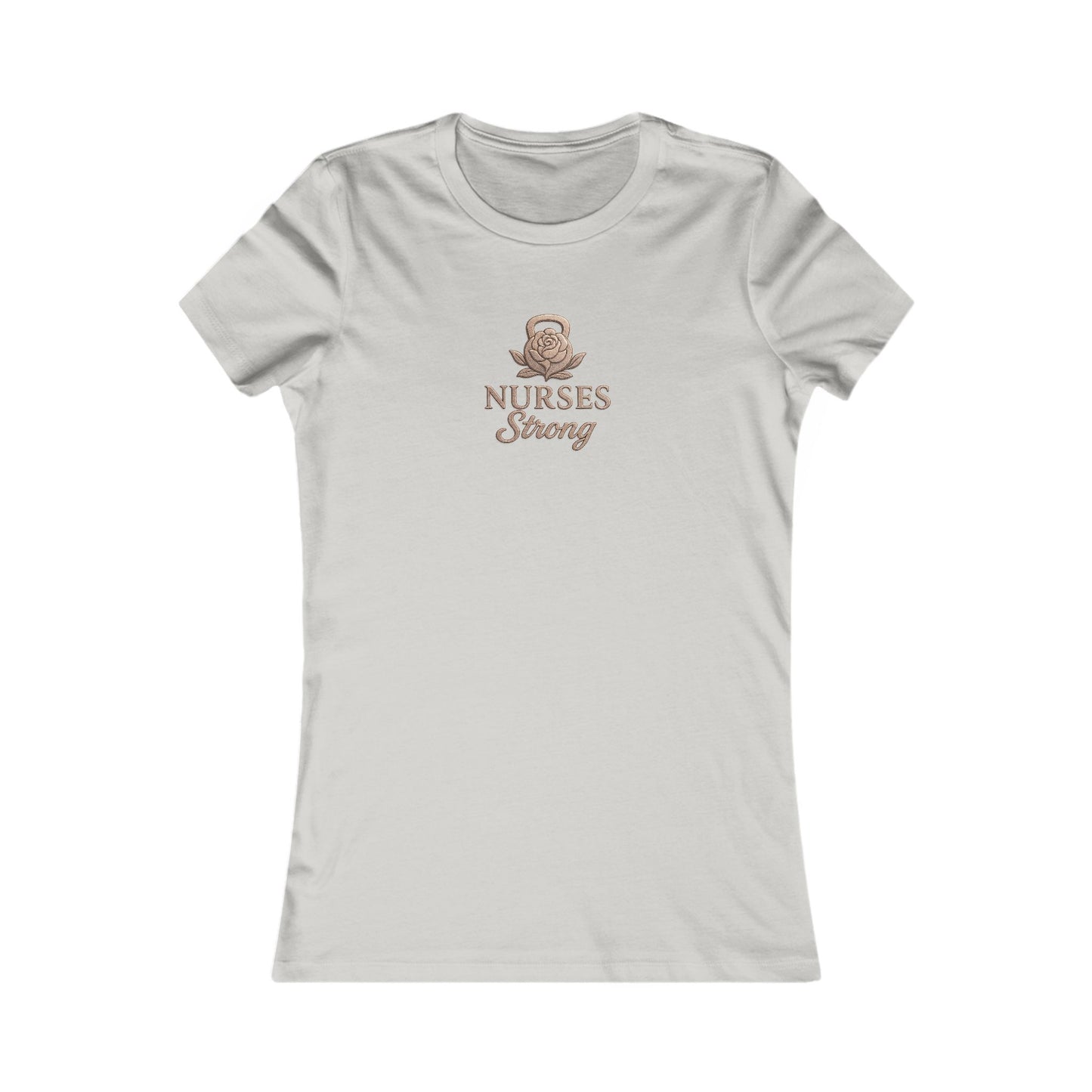 Rose Gold Nurses Strong Tee, Gift for Nurses