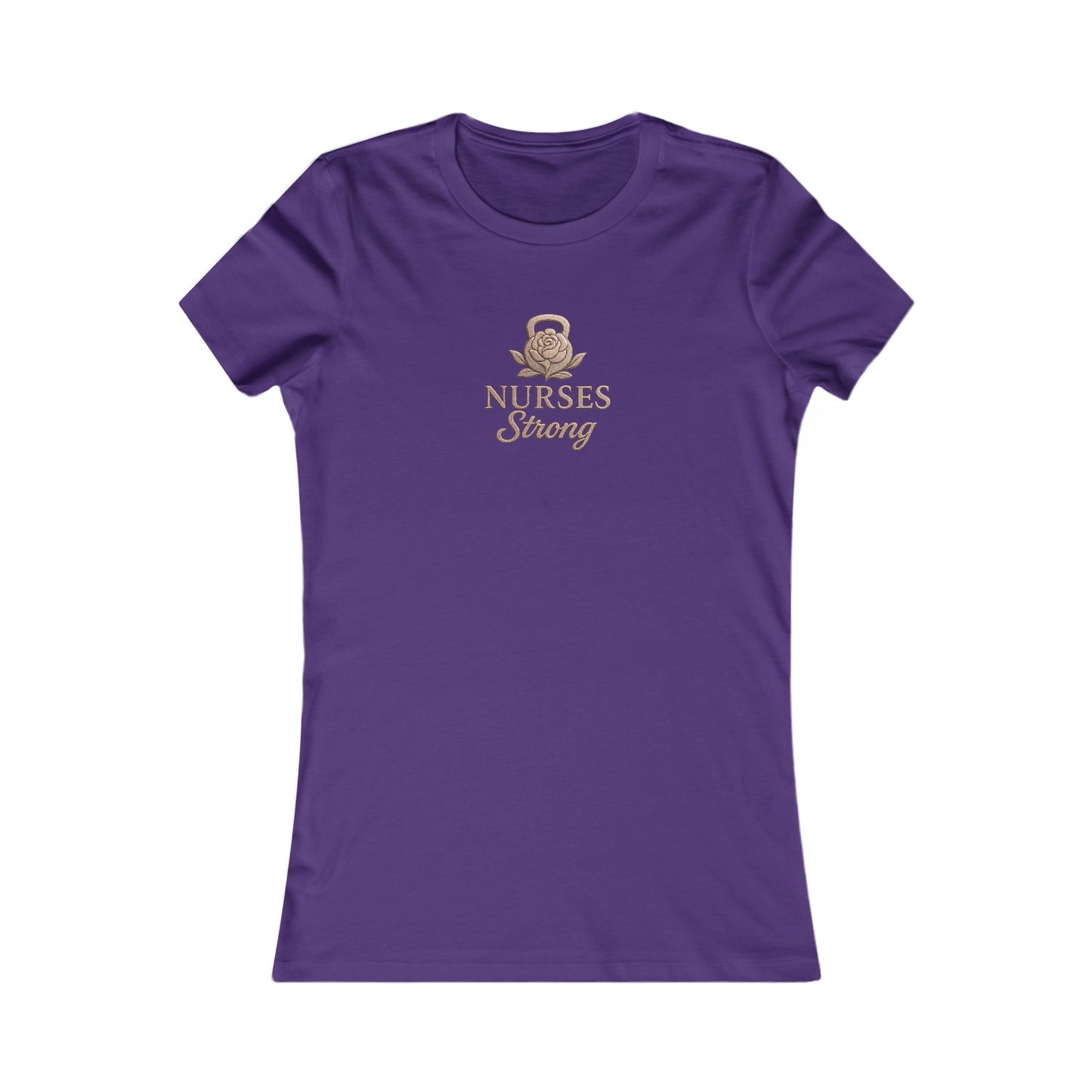 Rose Gold Nurses Strong Tee, Gift for Nurses