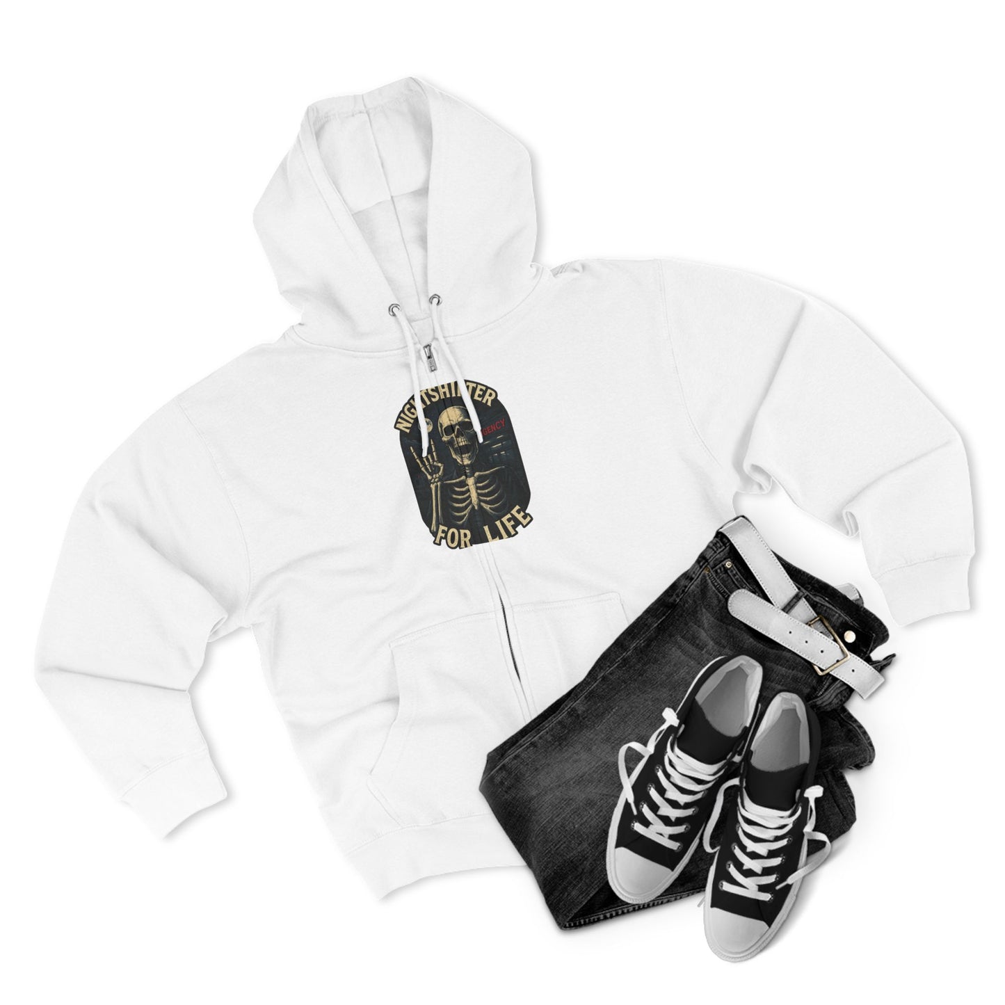 Life Shifter for Life Zip Up Hoodie for Life, Unisex Hoodie, Halloween Fashion, Casual Wear, Trendy Sweatshirt