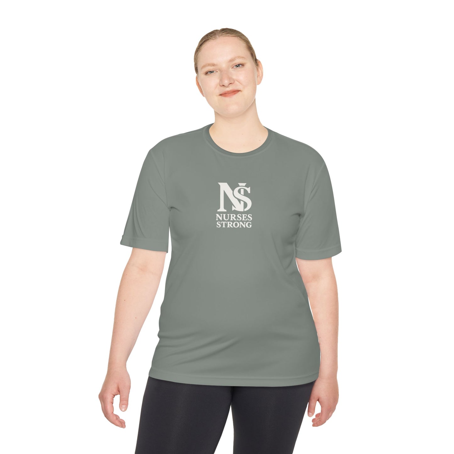 Be the Change Unisex Moisture Wicking Tee - Nurses Strong, Be the Change in Healthcare Tee, Gifts for Nurses, Nursing Apparel, Healthcare Worker Gift