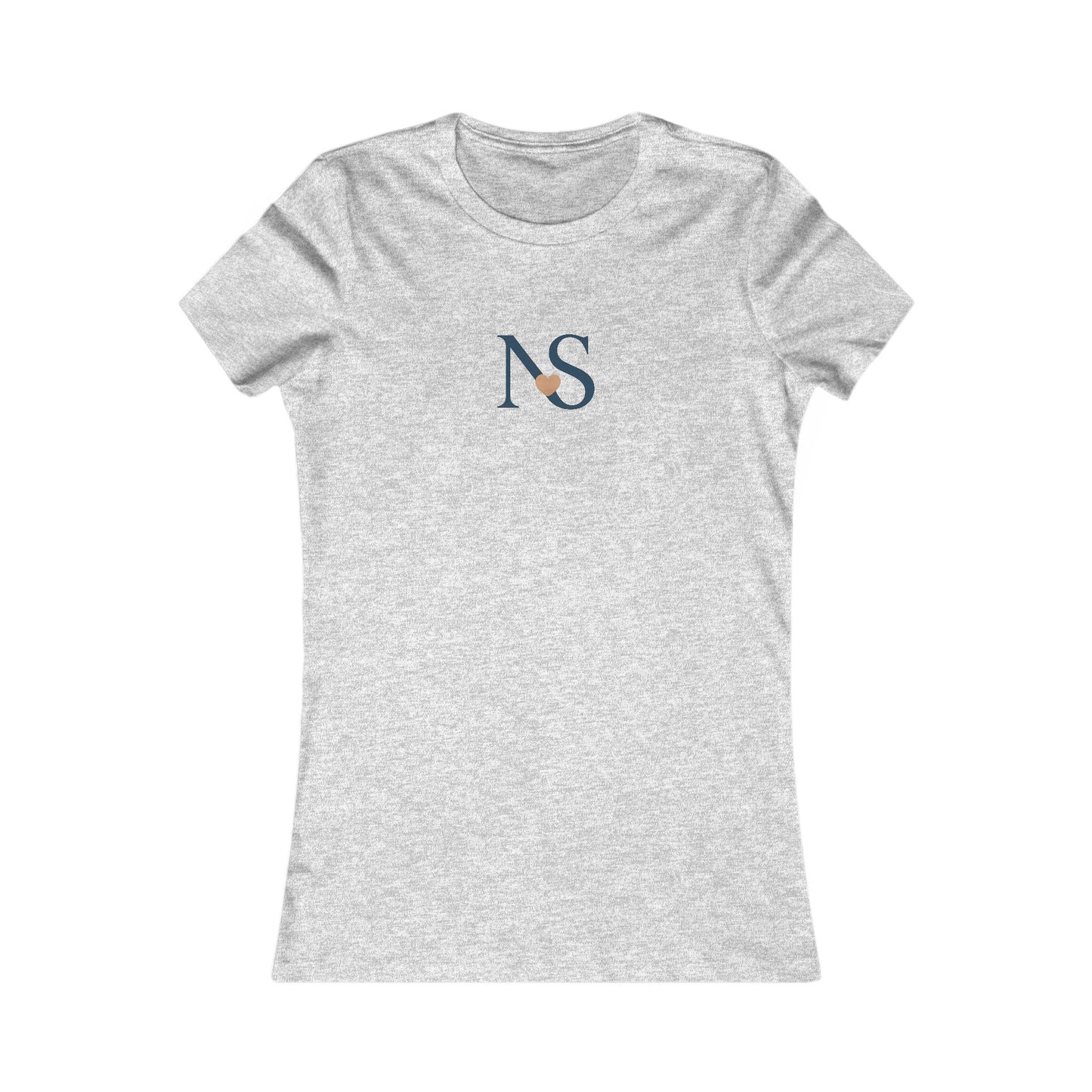 NS🤍 Women's Favorite Tee - Minimalist Graphic Shirt, Casual Wear, Gift Idea, Everyday Style, Comfortable Top