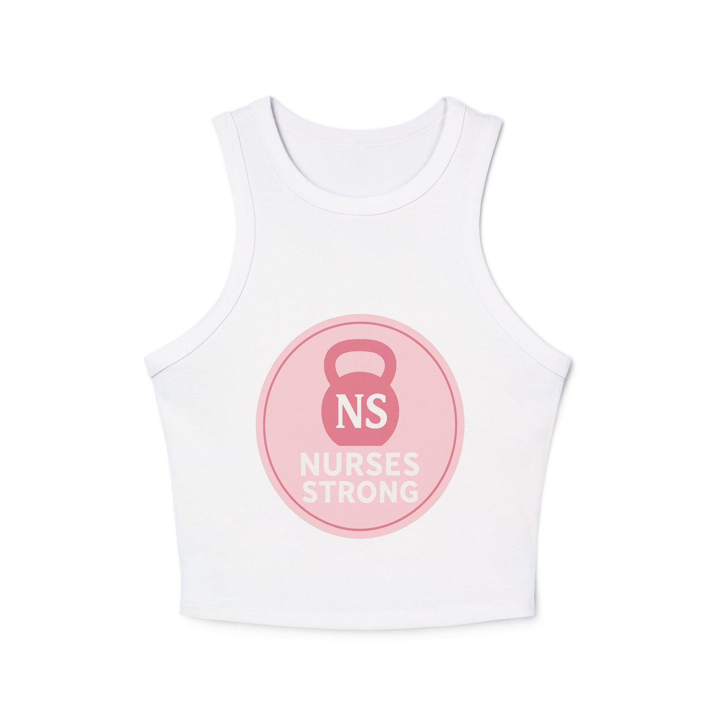 Nurse Strong KB Logo Tank Top - Motivational Workout Top for Health Workers, Gift for Nurses, Fitness Apparel, Casual Wear, Athletic Tank