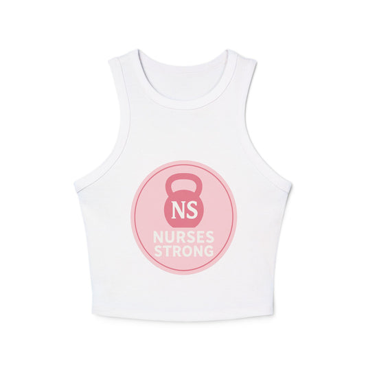 Nurse Strong KB Logo Tank Top - Motivational Workout Top for Health Workers, Gift for Nurses, Fitness Apparel, Casual Wear, Athletic Tank