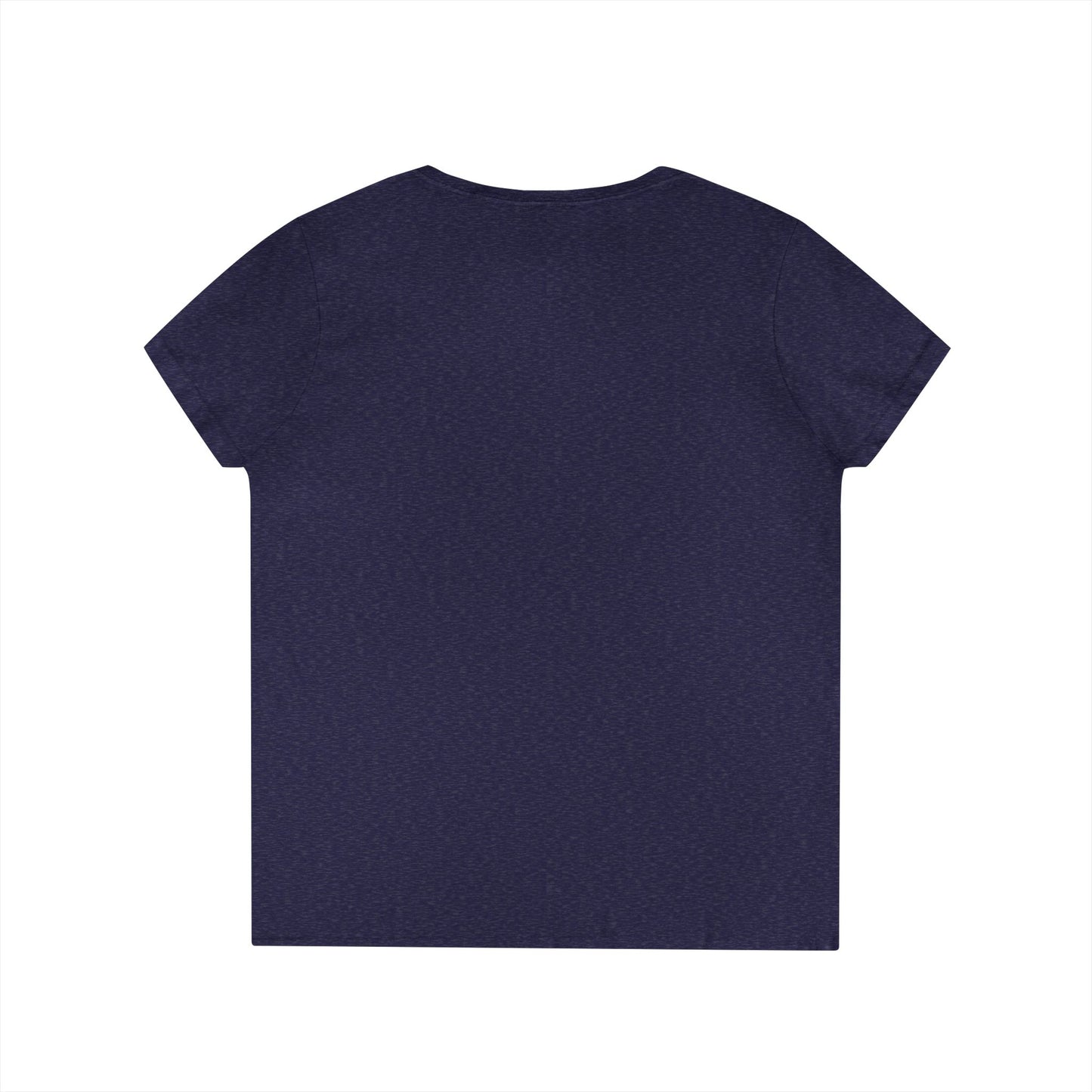 Personalized Heart NS V-Neck T-Shirt for Women, Stylish Gift, Everyday Wear, Casual Tee