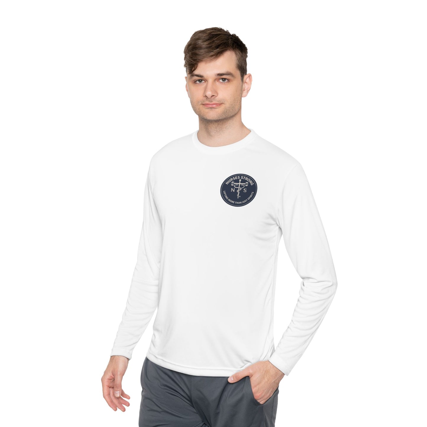 Unisex Nurses Strong Long Sleeve Tee | Comfortable Tee, Gift for Nurses, Lightweight Shirt, Support Healthcare Workers, Everyday Wear