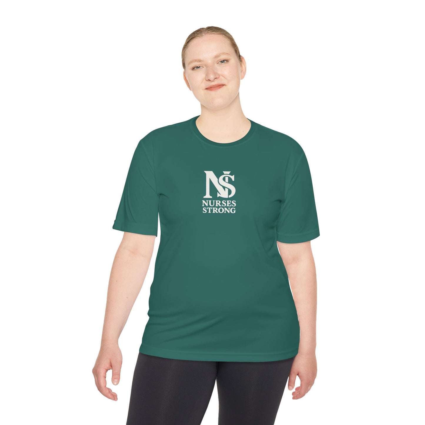 Be the Change Unisex Moisture Wicking Tee - Nurses Strong, Be the Change in Healthcare Tee, Gifts for Nurses, Nursing Apparel, Healthcare Worker Gift