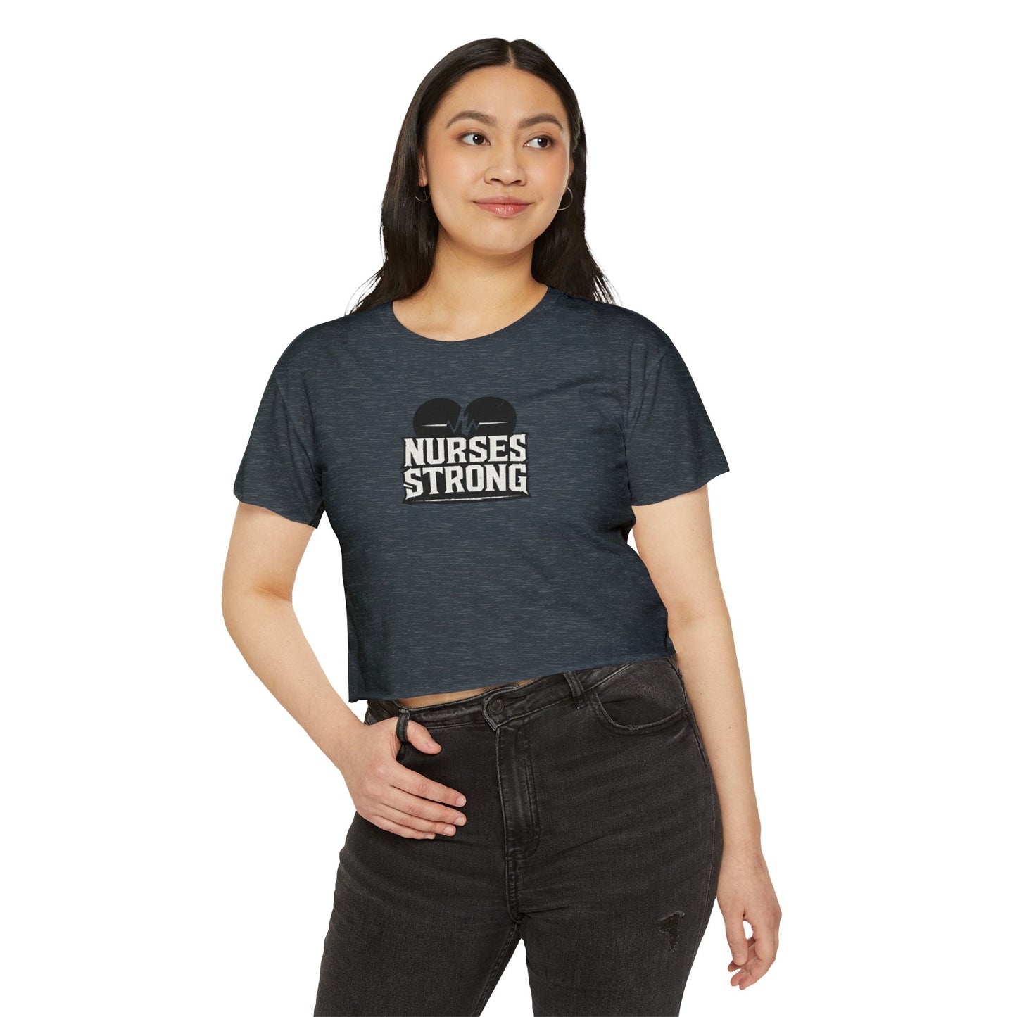 When We Were Young Festival Crop Top, Edgy Crop Tee